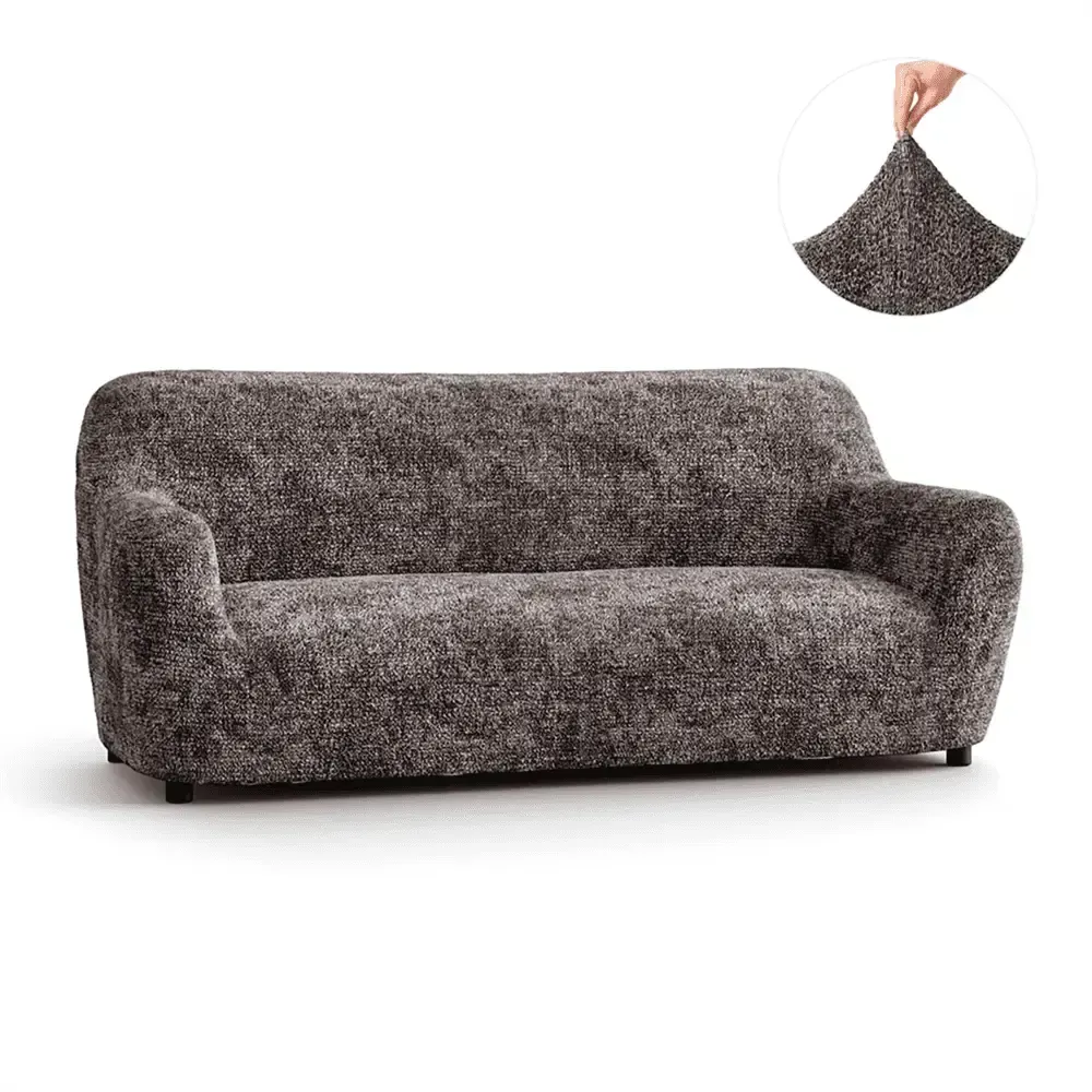 3 Seater Sofa Slipcover - Soft Microfiber Printed Fabric - Perfect for Living Room, Family Room & Home Decor