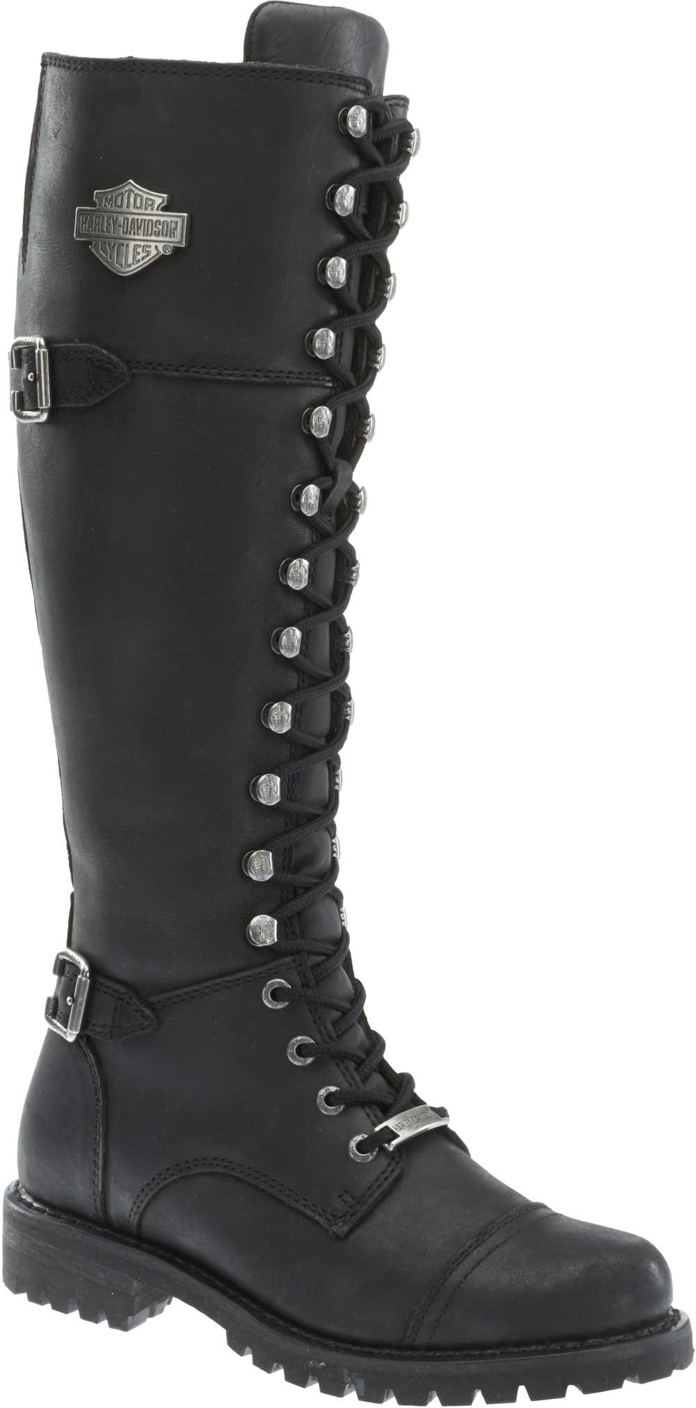 Harley-Davidson Women's Beechwood Leather Motorcycle Boots - Stylish & Comfortable Riding Boots for Bikers, Cruisers & Fashion Enthusiasts - Perfect for Motorcycle Rides, Concerts & Everyday Wear