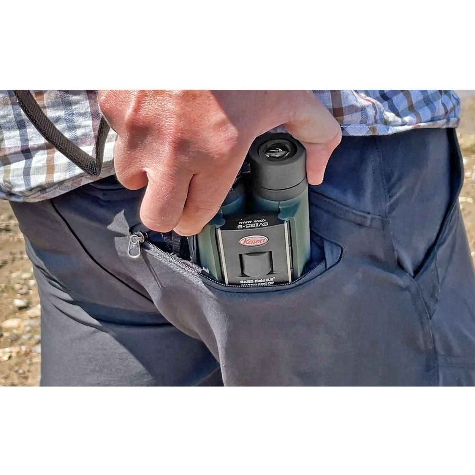 Kowa SV II 10x25 Compact Binoculars - High Performance Lightweight Travel & Bird Watching Optics - Perfect for Hiking, Hunting, and Outdoor Adventures