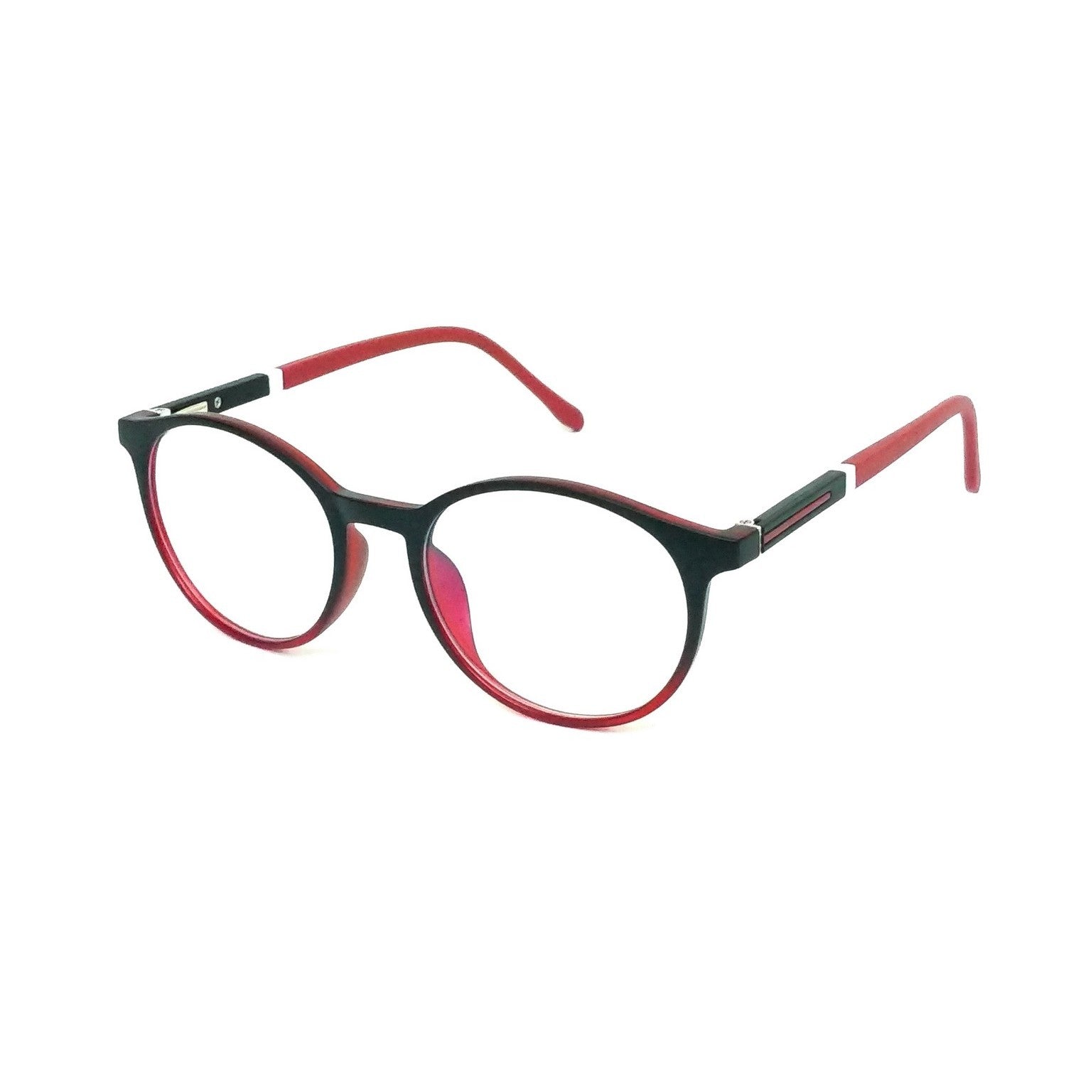 Blue Light Blocking Glasses for Men & Women – Stylish Round Frame Computer Glasses with Anti-UV Protection | Lightweight Eyewear for Office Work, Gaming & Digital Screen Use (Model 66002)