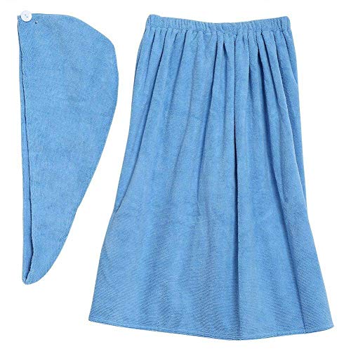 Luxury Terry Spa Towel Set - Super Soft Waffle Weave Bath & Body Wrap for Women - Perfect for Beach, Shower, Spa & Home Relaxation