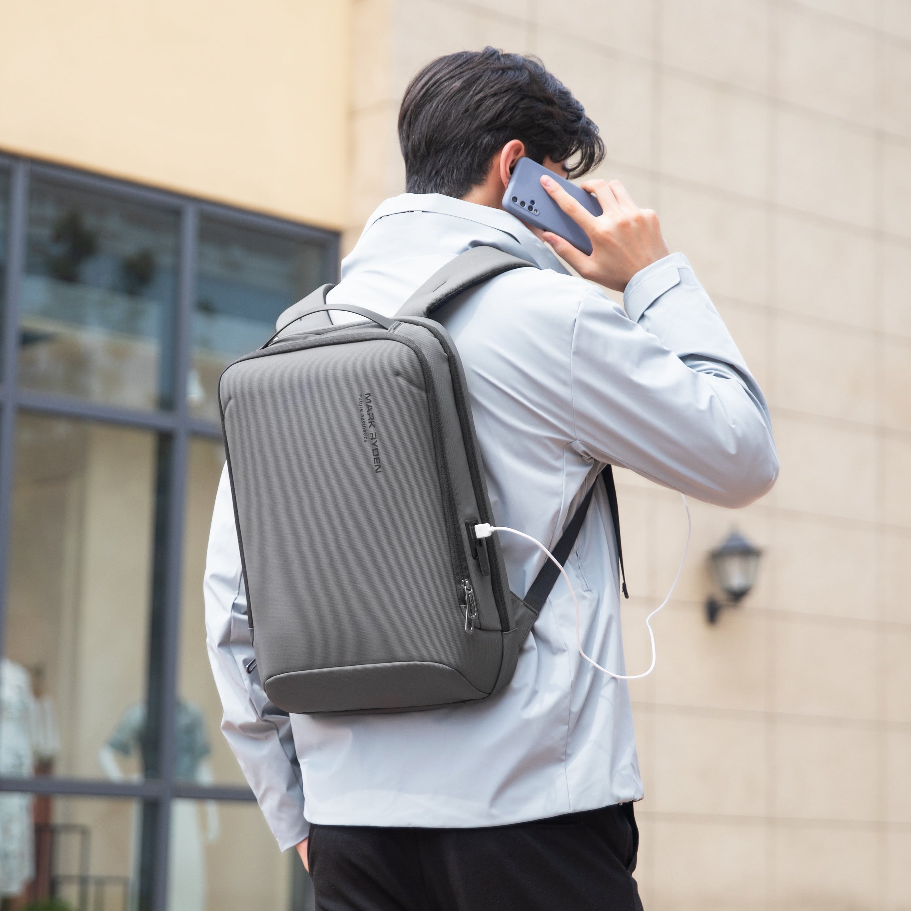 Campus Backpack for College Students - Durable & Stylish School Bag with Laptop Compartment - Perfect for Classes, Travel & Everyday Use