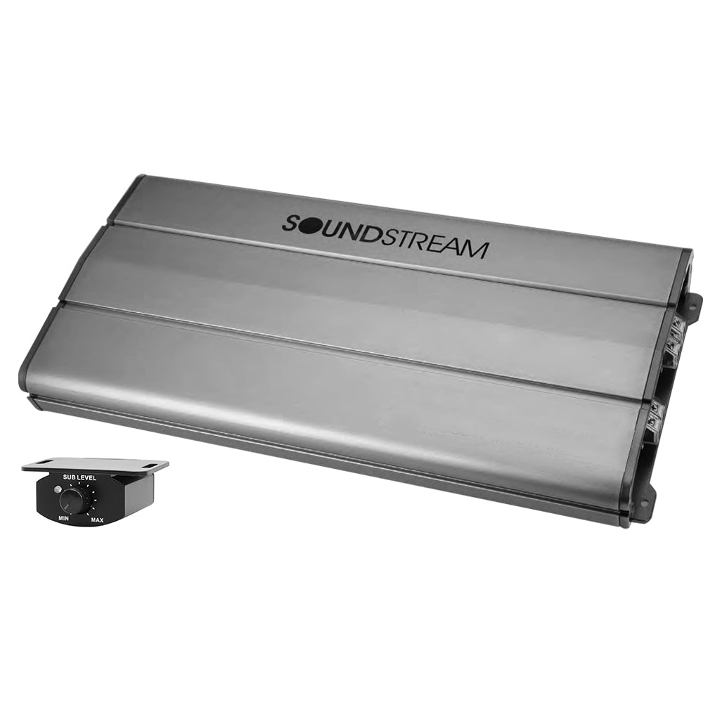 Soundstream AR1 3000D 3000W Monoblock Class D Arachnid Series Car Amplifier with Bass Remote - High Power Car Audio System for Deep Bass & Clear Sound | Perfect for Car Audio Upgrades, Truck Stereo Systems & Bass Enthusiasts
