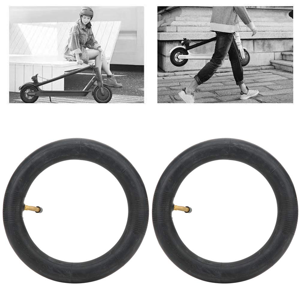 2PCS 8.5 Inch Electric Scooter Inner Tubes - Heavy Duty Rubber Inflatable Replacement Tires for Xiaomi M365 Scooter (8.5 x 2) - Perfect for Commuting, Urban Travel & Last-Mile Transportation