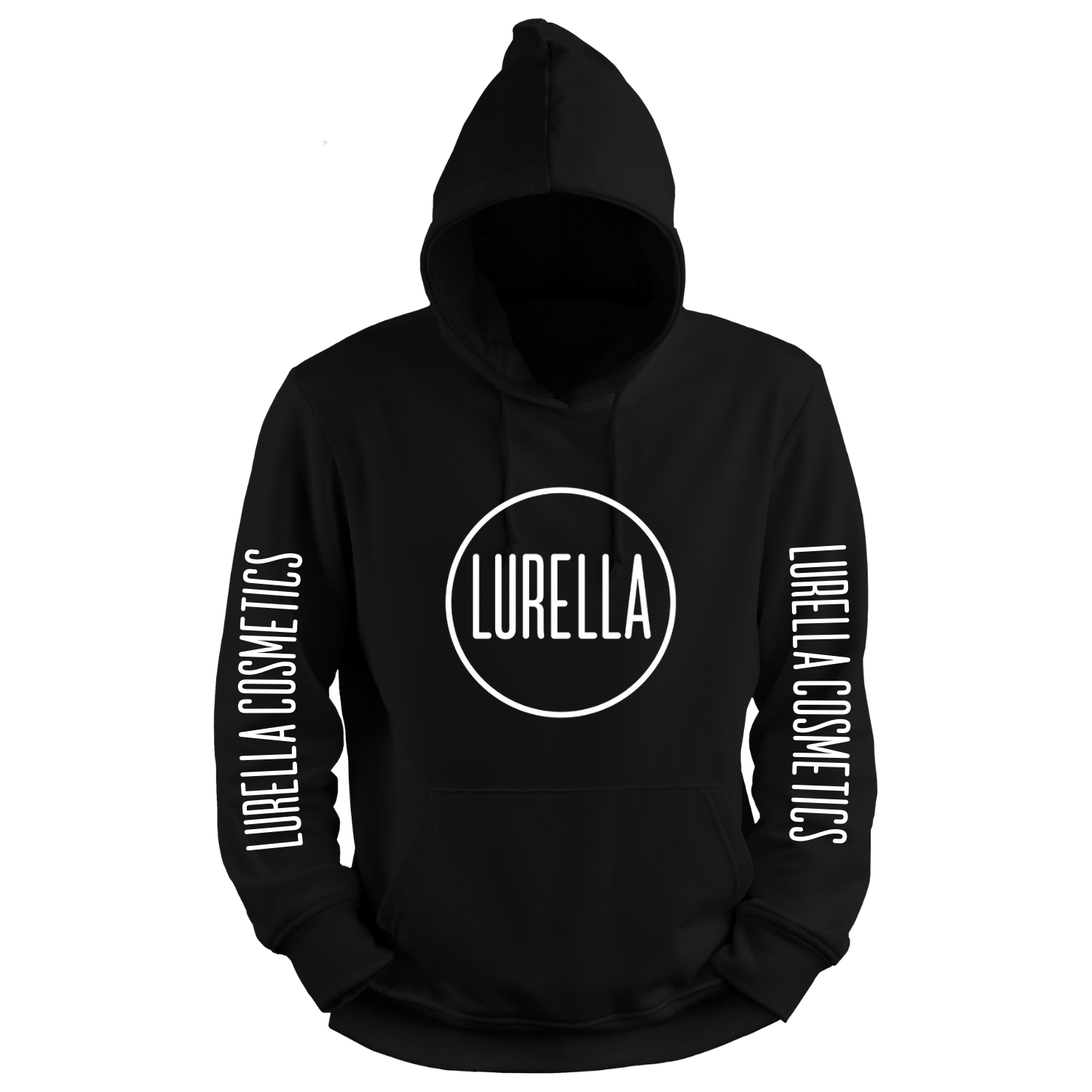 Lurella Black Hoodie for Women - Soft & Cozy Pullover Sweatshirt - Casual Winter Fashion - Perfect for Outdoor Activities, Gym & Lounge Wear