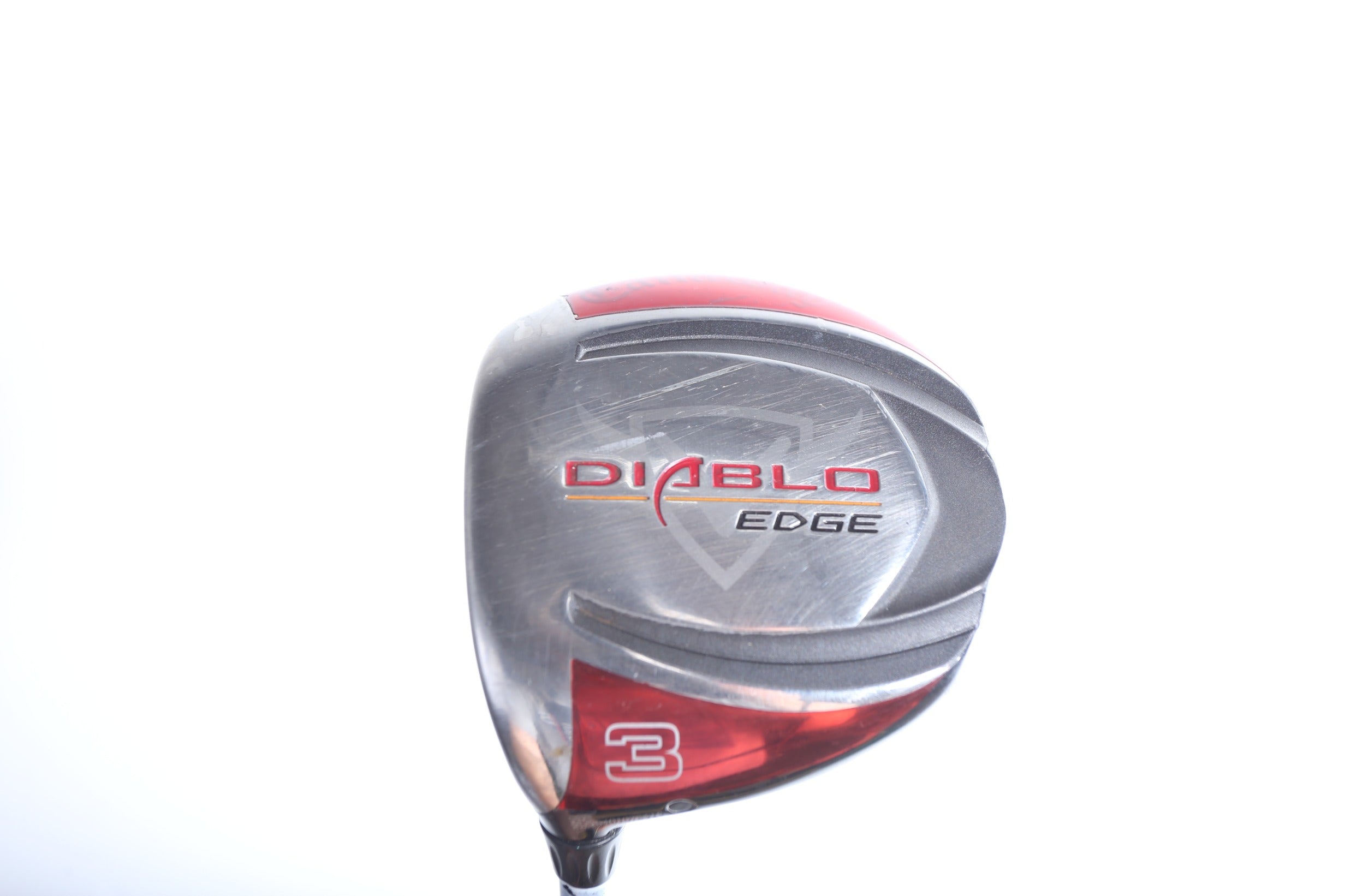 Used Callaway Diablo Edge 3 Wood Left Handed Golf Club - 15 Degree Loft Regular Flex Shaft for Men | Perfect for Fairway Shots & Long Drives on the Course