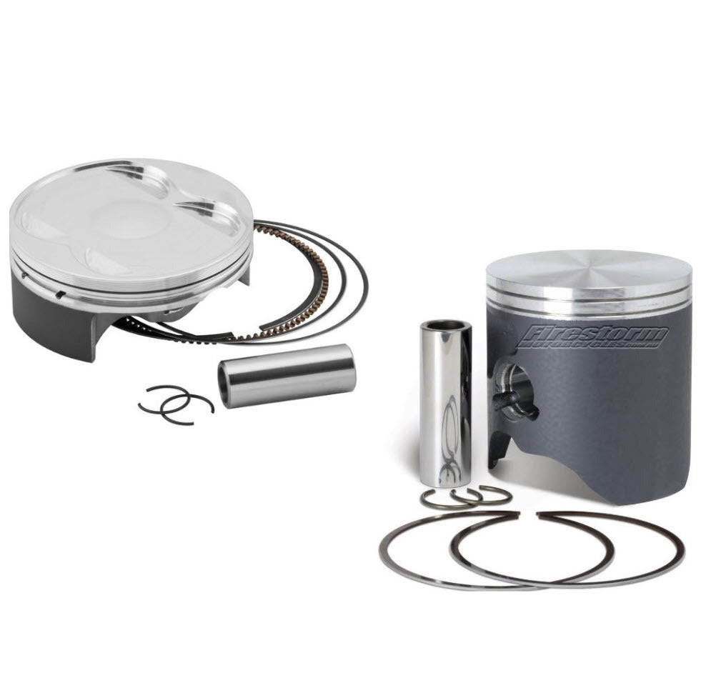 Wossner Piston Kit for Honda CR125R 2005-2007 - 2mm Oversize 55.95mm - High Performance Motorcycle Engine Parts for Off-Road & Motocross Racing