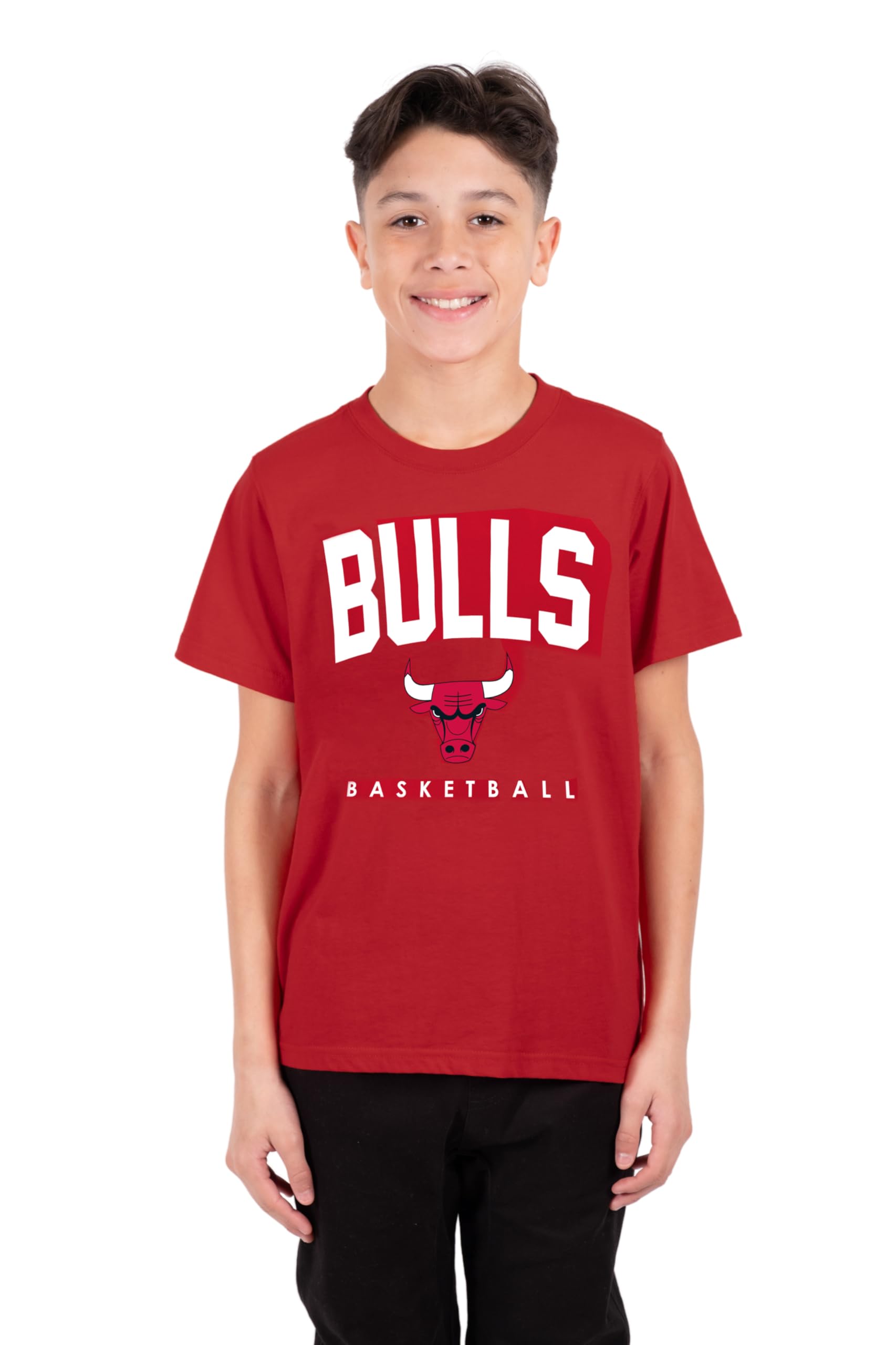 Official NBA Youth Game Time T-Shirt - Ultra Soft Basketball Jersey for Kids - Perfect for Games, Practice & Fan Gear