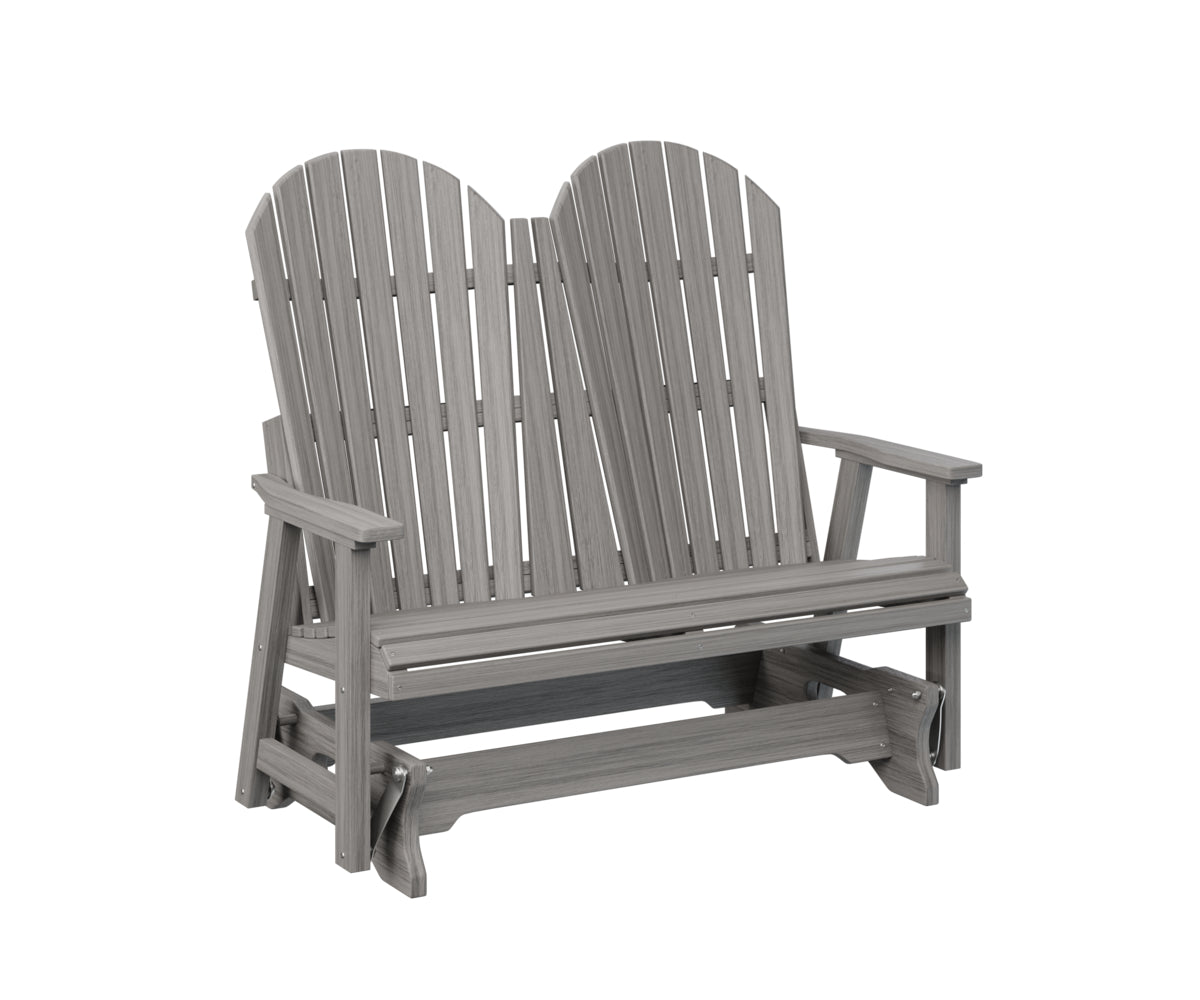 Berlin Gardens Comfo Back Double Glider - Outdoor Patio Swing Bench with Weather-Resistant Cushions - Perfect for Porch, Garden, and Backyard Relaxation