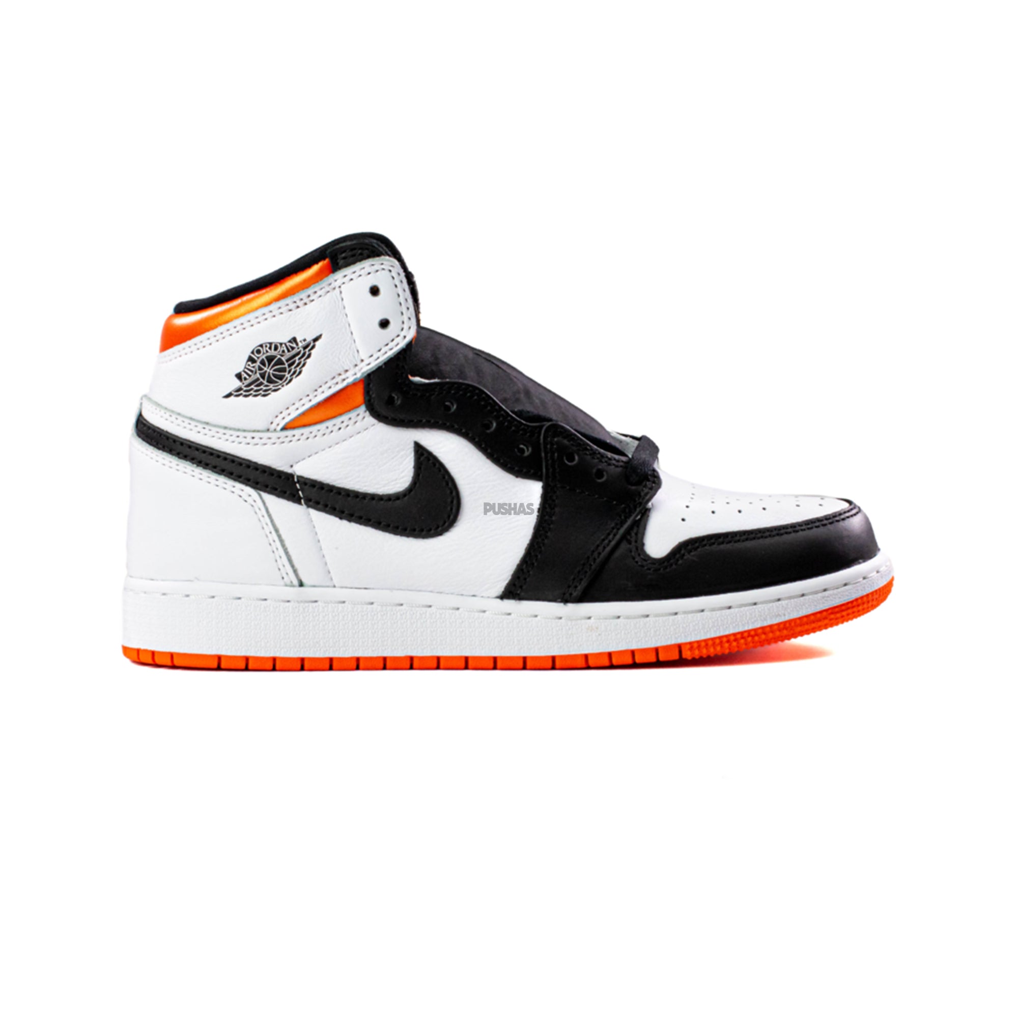 Air Jordan 1 High 'Electro Orange' GS Sneakers (2021) - Retro Basketball Shoes for Women & Girls - Perfect for Streetwear, Sports & Casual Fashion