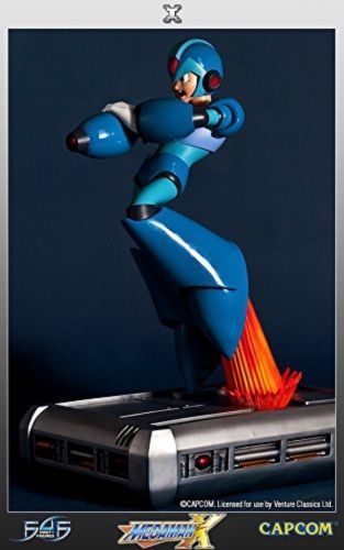 Capcom Mega Man X 17-Inch Limited Edition Collectible Statue by First 4 Figures - Perfect for Gaming Room Decor & Anime Collector's Display