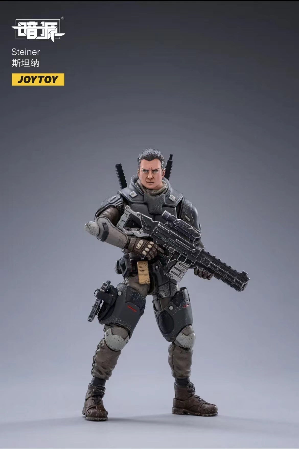 JOYTOY 1/18 Scale Dark Source Action Figure Set (3PCS) - Collectible Military Character Models for Display & Diorama Scenes
