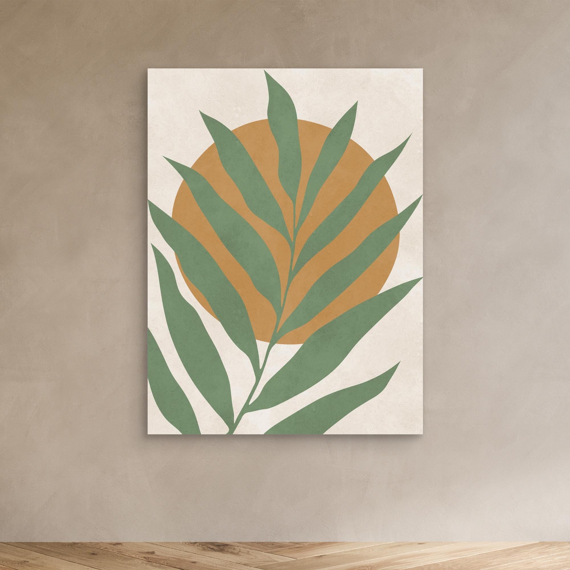 Floral and Tropical Canvas Print by Vitor Costa - Stunning Wall Art for Living Room, Bedroom & Office Decor