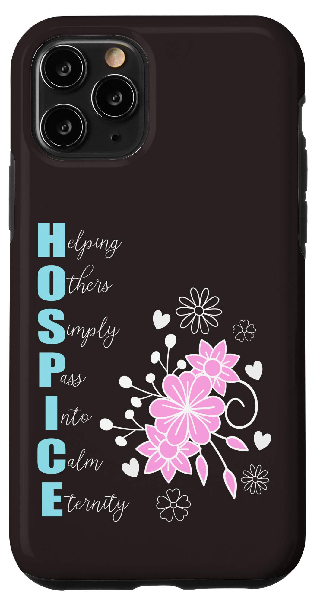 iPhone 11 Pro Case - Premium Protective Cover for Hospice Nurses | Durable & Stylish Nursing Gift | Perfect for Hospital Shifts & Patient Care