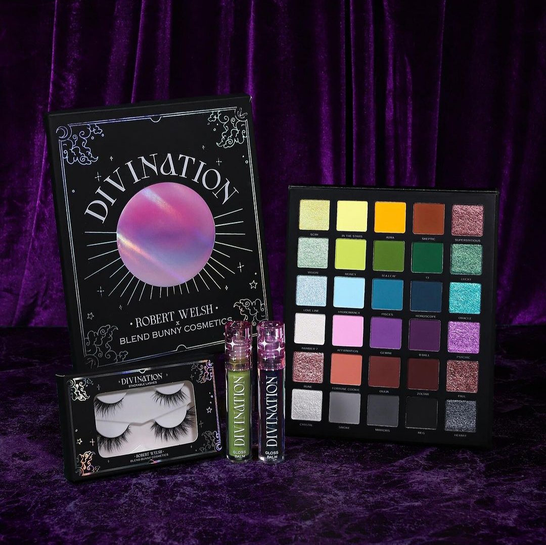 Divination Eyeshadow Palette - 12 Highly Pigmented Matte & Shimmer Shades for Stunning Eye Looks | Perfect for Halloween, Cosplay, and Mystic Makeup Artistry
