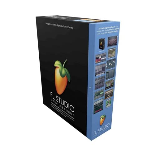 FL Studio 20 Signature Edition Music Production Software Bundle - Closed-Back Studio Headphones & 4-Port USB Hub for Producers, DJs & Beat Makers - Perfect for Home Recording Studios & Music Creation
