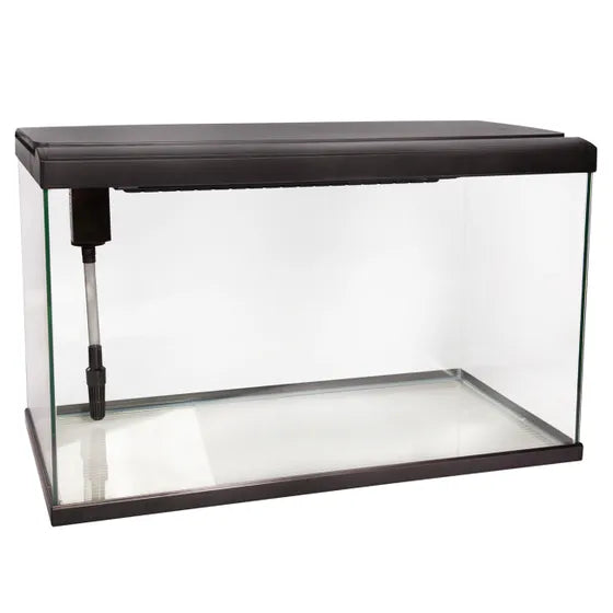 Aqua One Lifestyle Classic 125 Satin Black 125L Aquarium Fish Tank - Perfect for Home & Office Decor, Freshwater Fish Keeping
