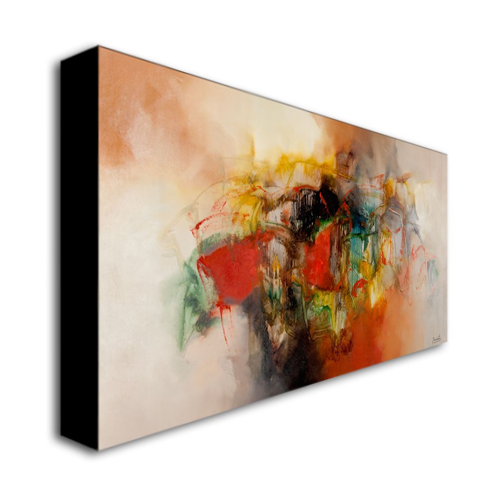 Trademark Fine Art Zavaleta Abstract VI Canvas Wall Art - Modern Home Decor for Living Room, Bedroom & Office