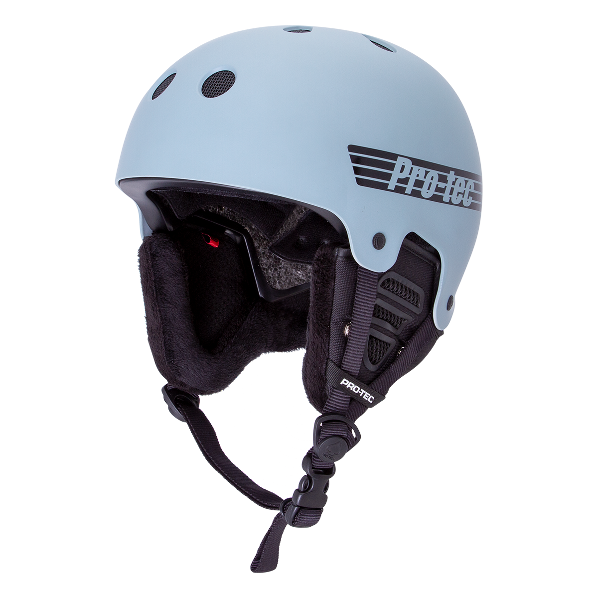 Old School Snow Helmet with MIPS Technology - Matte Blue - Skiing & Snowboarding Safety Gear for Men & Women