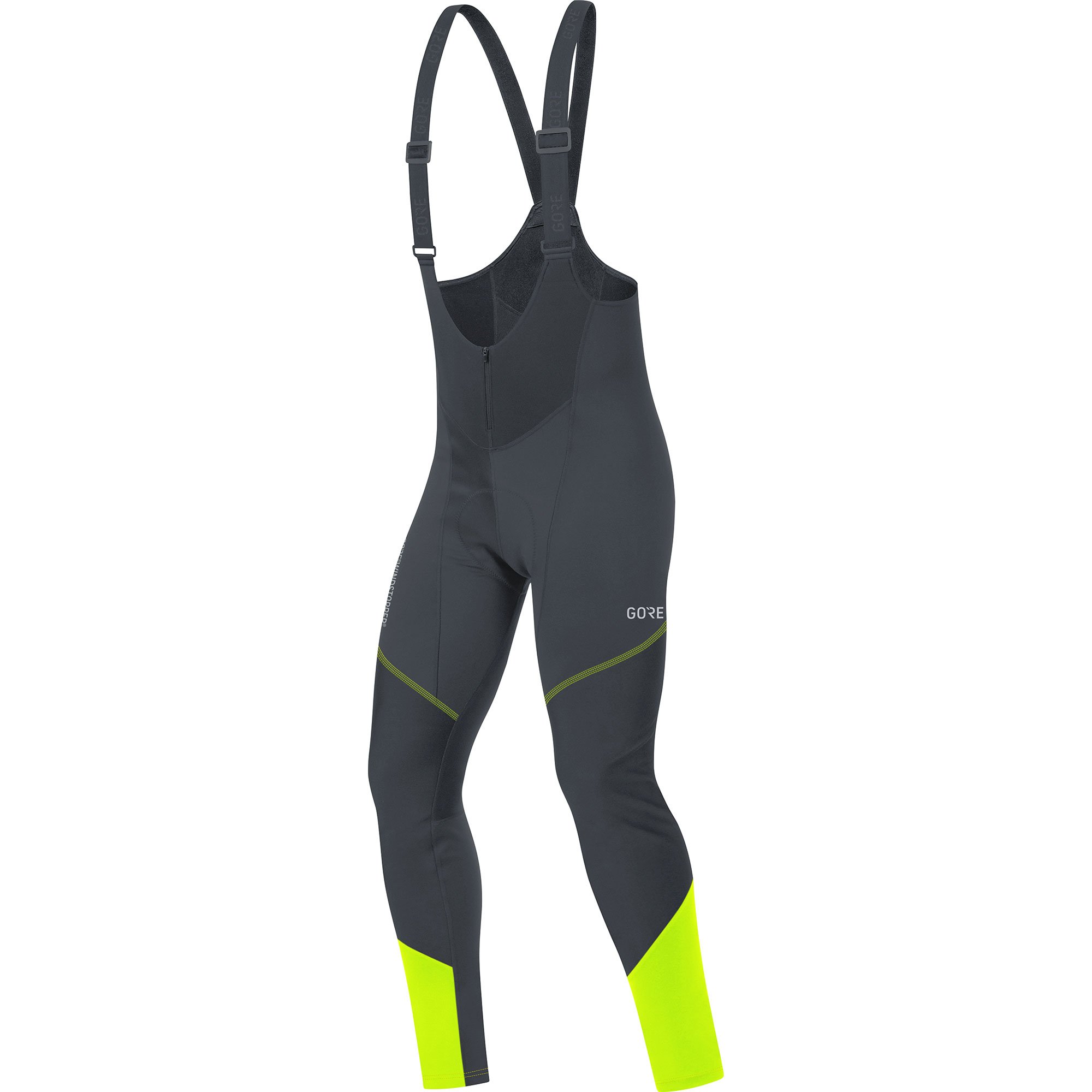 Gore Men's C3 GWS Bib Tights - Thermal Cycling Pants for Cold Weather Riding - Perfect for Winter Biking, Commuting & Outdoor Sports