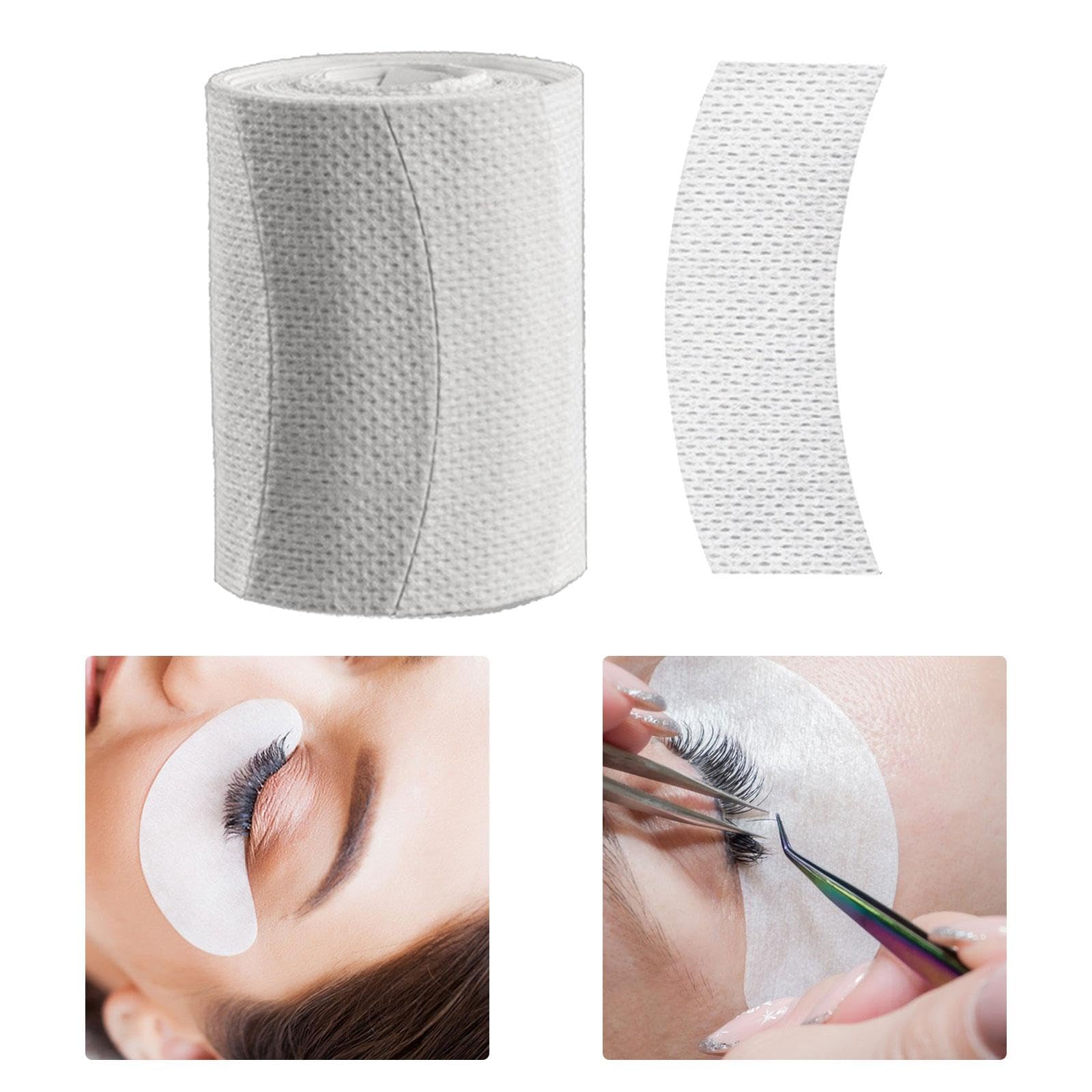 Almencla 110Pcs Eyelash Extension Under Eye Pads - Soft & Lightweight Eye Protection Patches for Lash Grafting & Extensions | Perfect for Salon Professionals & DIY Lash Artists