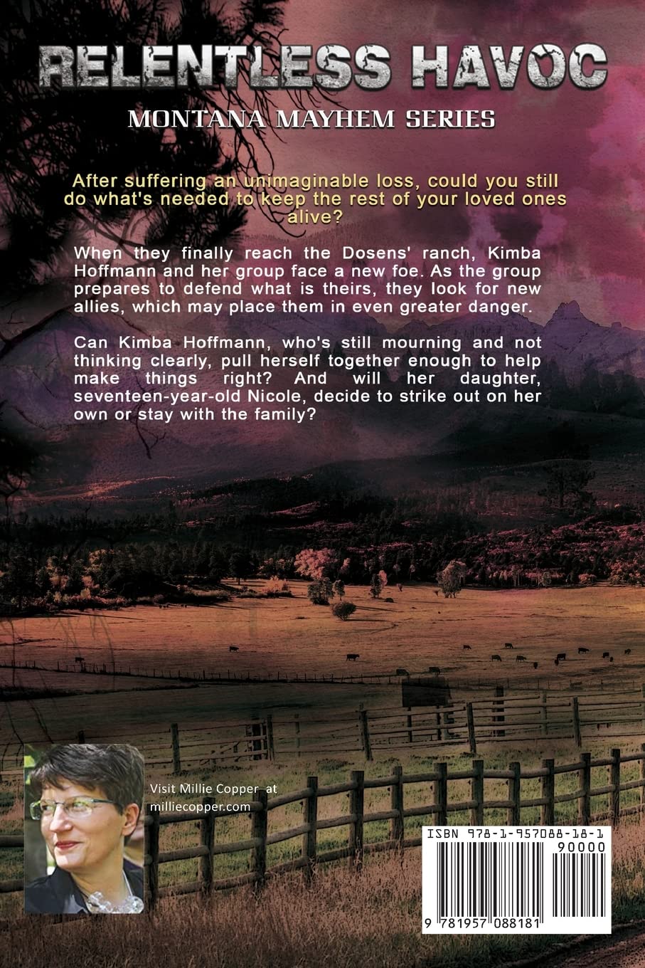 Relentless Havoc: Montana Mayhem Book 5 - Post-Apocalyptic Thriller Novel | Dystopian Survival Fiction Series for Adults | Perfect for Road Trips & Apocalypse-Themed Book Clubs