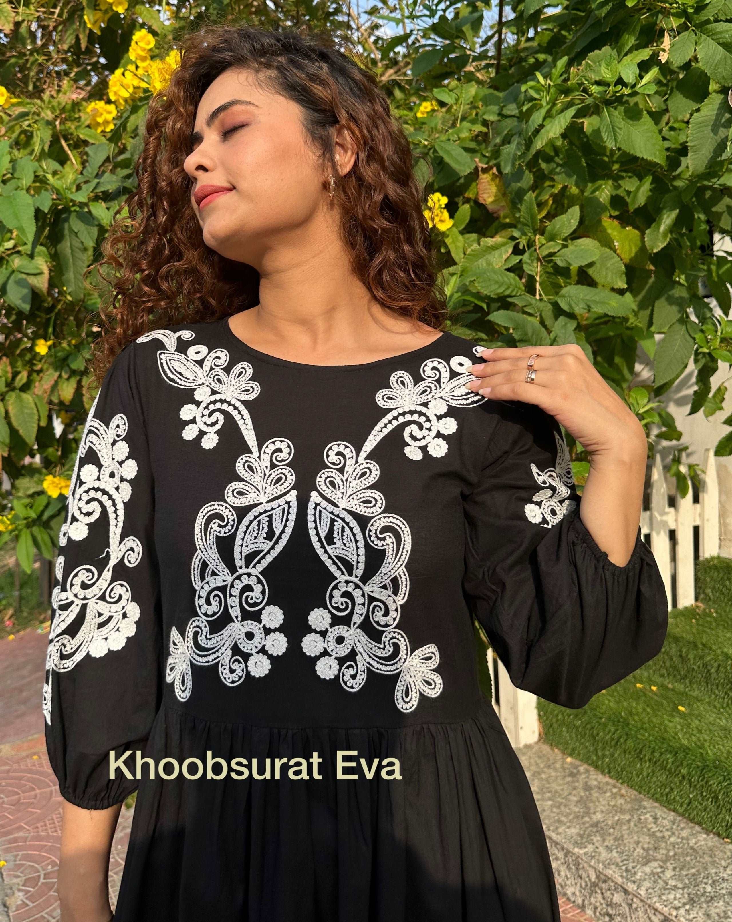 Stylish Black Dress for Women - Elegant & Playful Party Wear - Perfect for Evening Events, Date Nights & Special Occasions