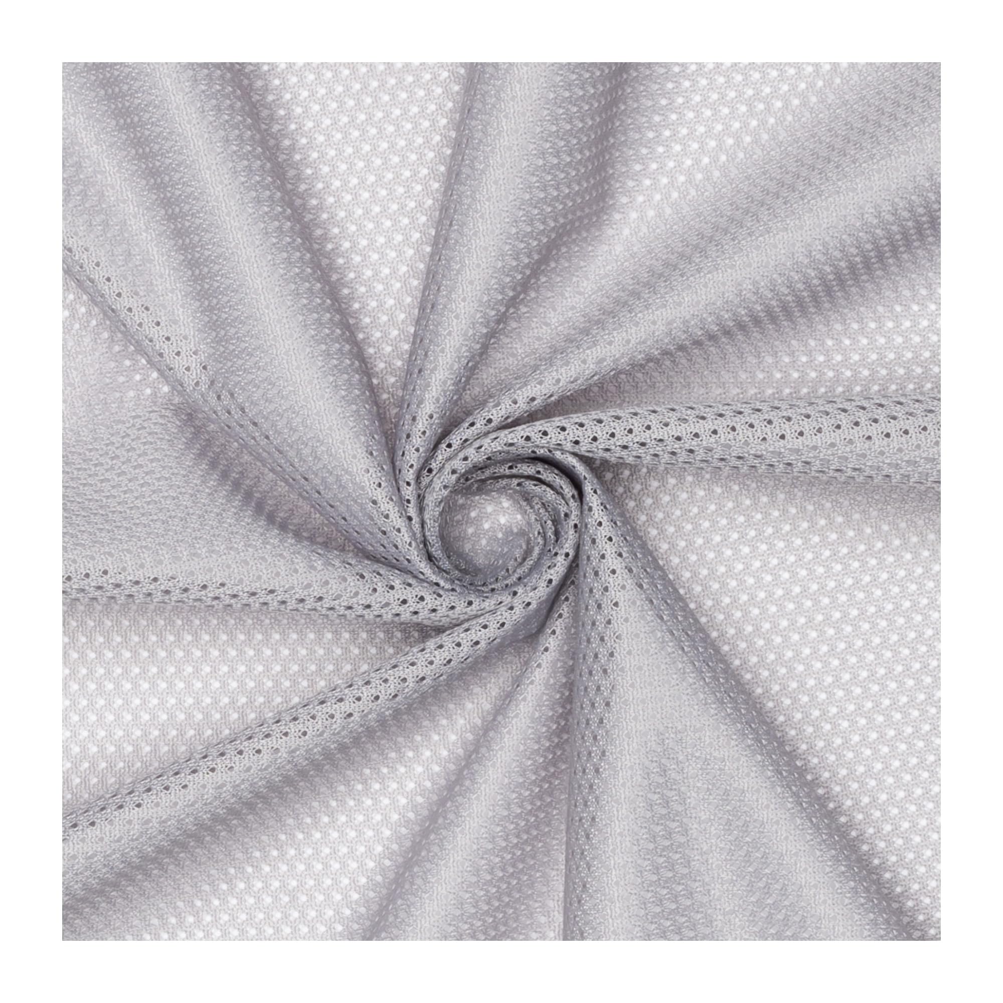 Pico Textiles 20 Yards Bolt - Silver Polyester Micro Mesh Jersey Fabric - 60