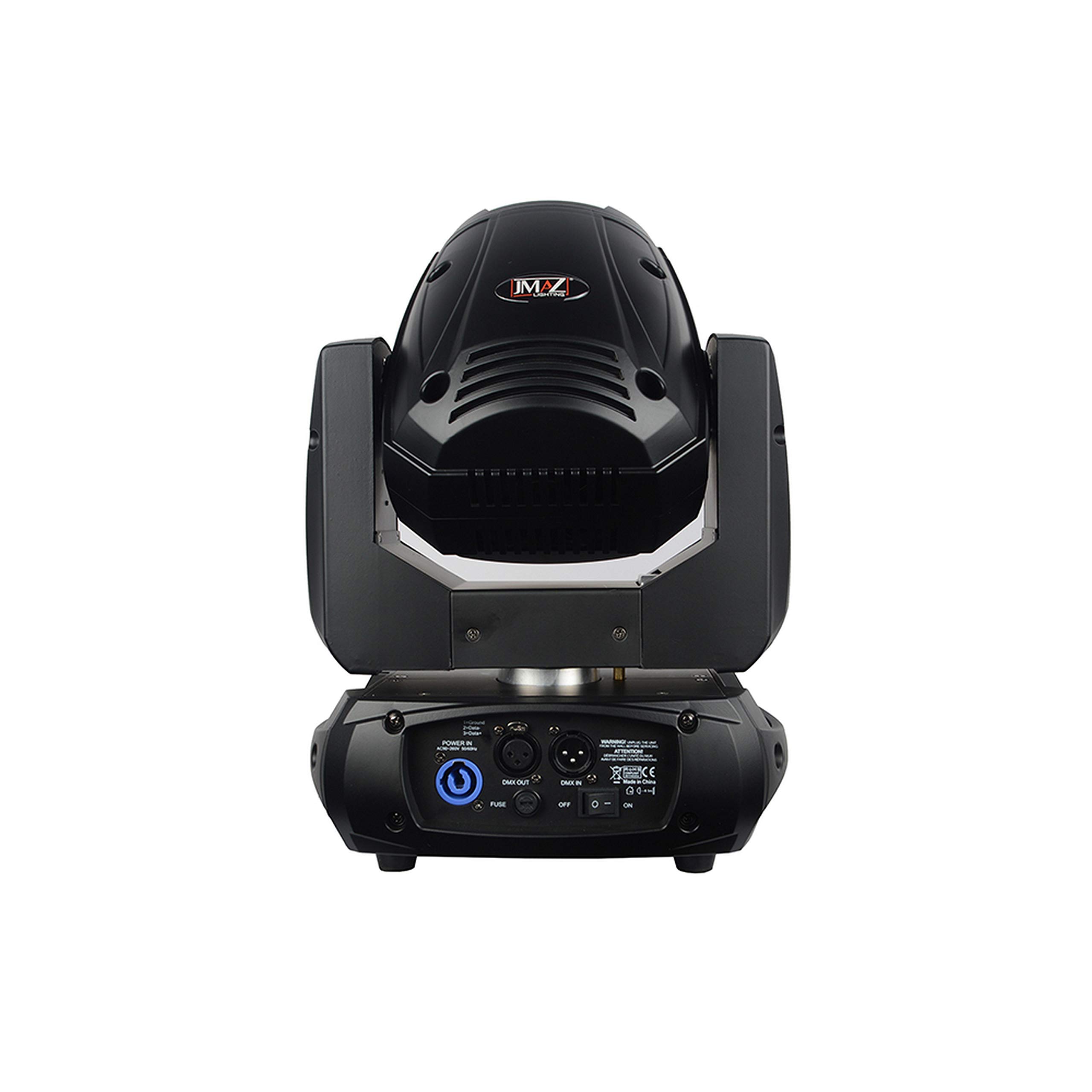 JMAZ Attco Spot 150 LED Moving Head Spotlight with Prism Effect - Professional Stage Lighting for Concerts, DJ Shows, and Theater Performances