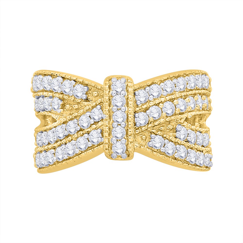 14K Gold KATARINA Diamond Fashion Ring (1 1/4 cttw, I-J, I1) - Elegant Jewelry for Women, Perfect for Weddings, Anniversaries & Special Occasions