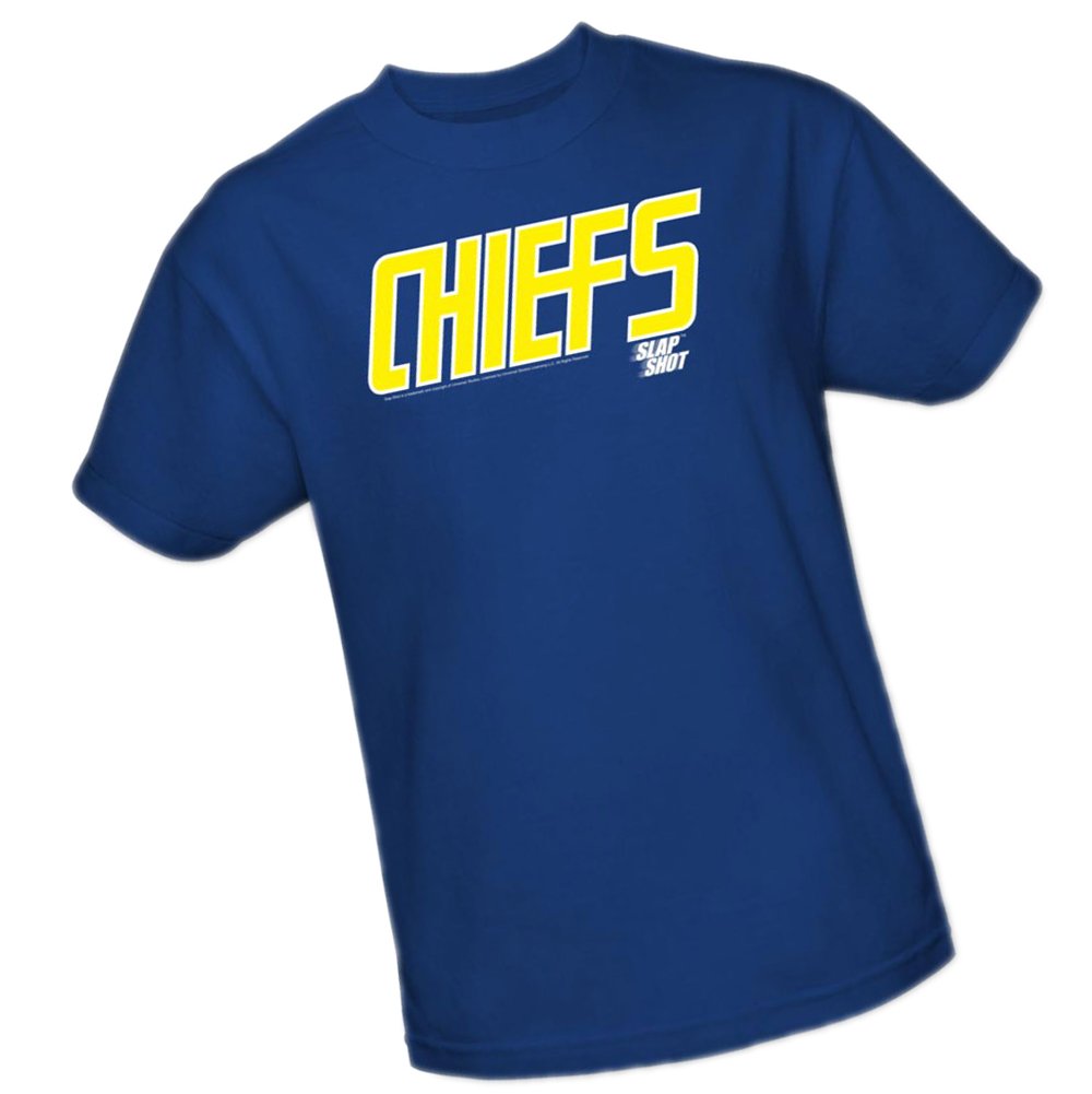 Kansas City Chiefs Logo Slap Shot Graphic T-Shirt for Men - Comfortable & Stylish NFL Fan Apparel for Game Day, Tailgating, and Casual Wear