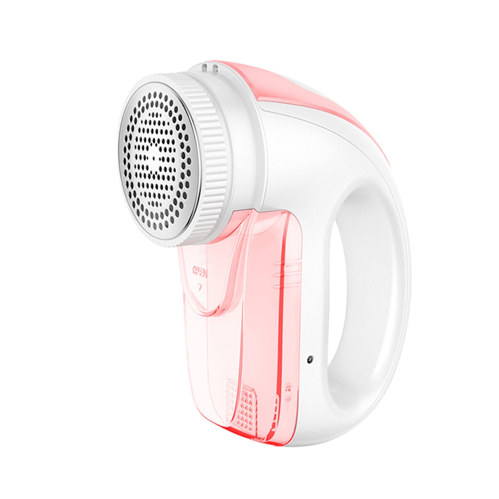 USB Powered Fabric Shaver & Lint Remover - Efficiently Remove Pills, Lints from Clothes, Sweaters, Upholstery (Pink) - Perfect for Refreshing Sweaters, Blankets & Home Fabrics