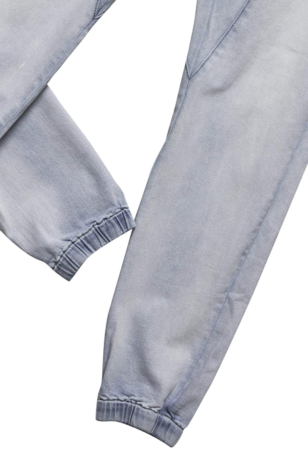 Victorious Men's Drop Crotch Jogger Pants - Stylish Denim Sweatpants for Casual Wear, Street Fashion & Lounge Comfort