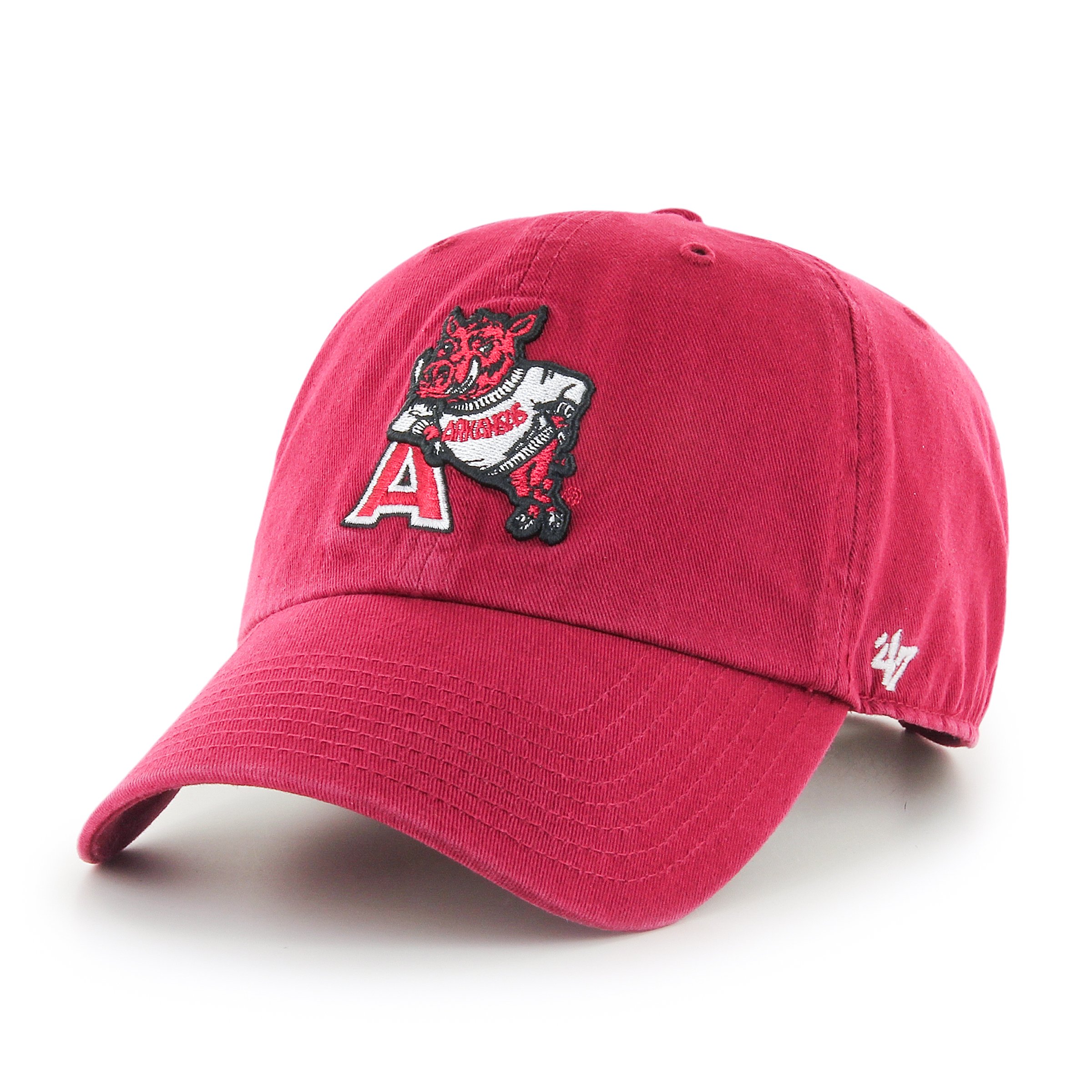 NCAA '47 Clean Up Adjustable Baseball Cap - One Size Fits Most - Perfect for College Sports Fans, Game Day & Casual Wear