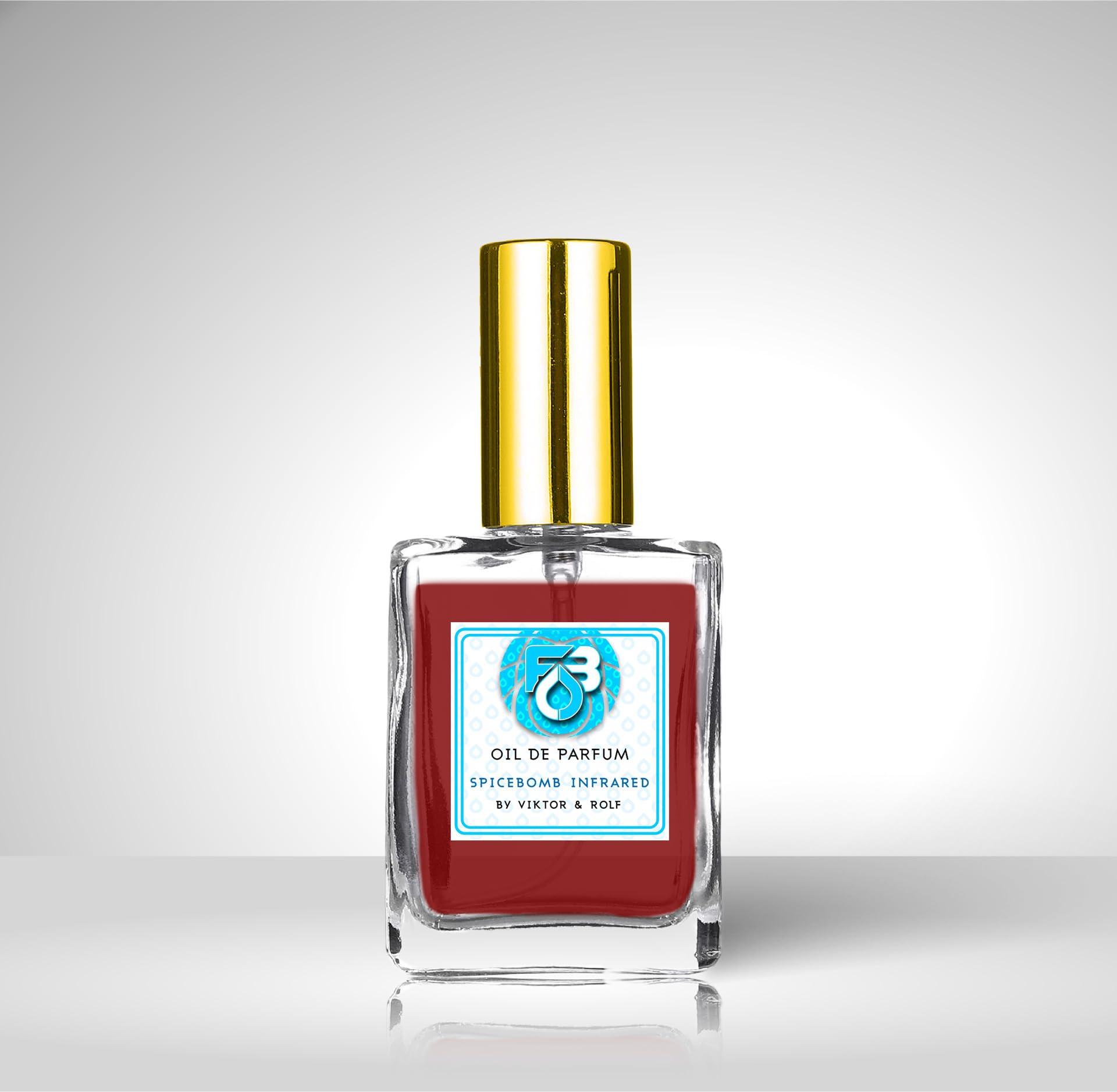 Spicebomb Infrared Inspired Fragrance Body Oil - Long-Lasting Perfume & Cologne Oil for Men & Women | Perfect for Daily Wear, Date Nights & Special Occasions