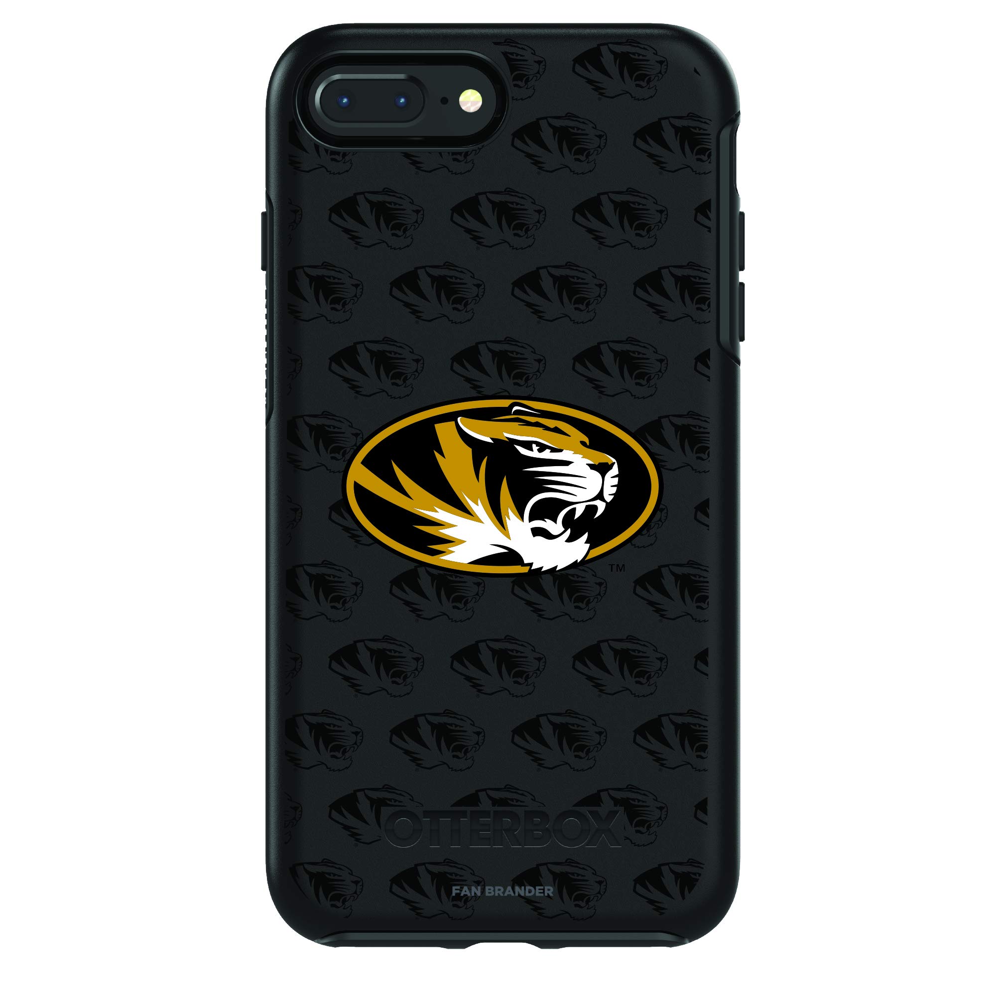 NCAA OtterBox Symmetry iPhone Case - Repeating Wordmark Design for Sports Fans