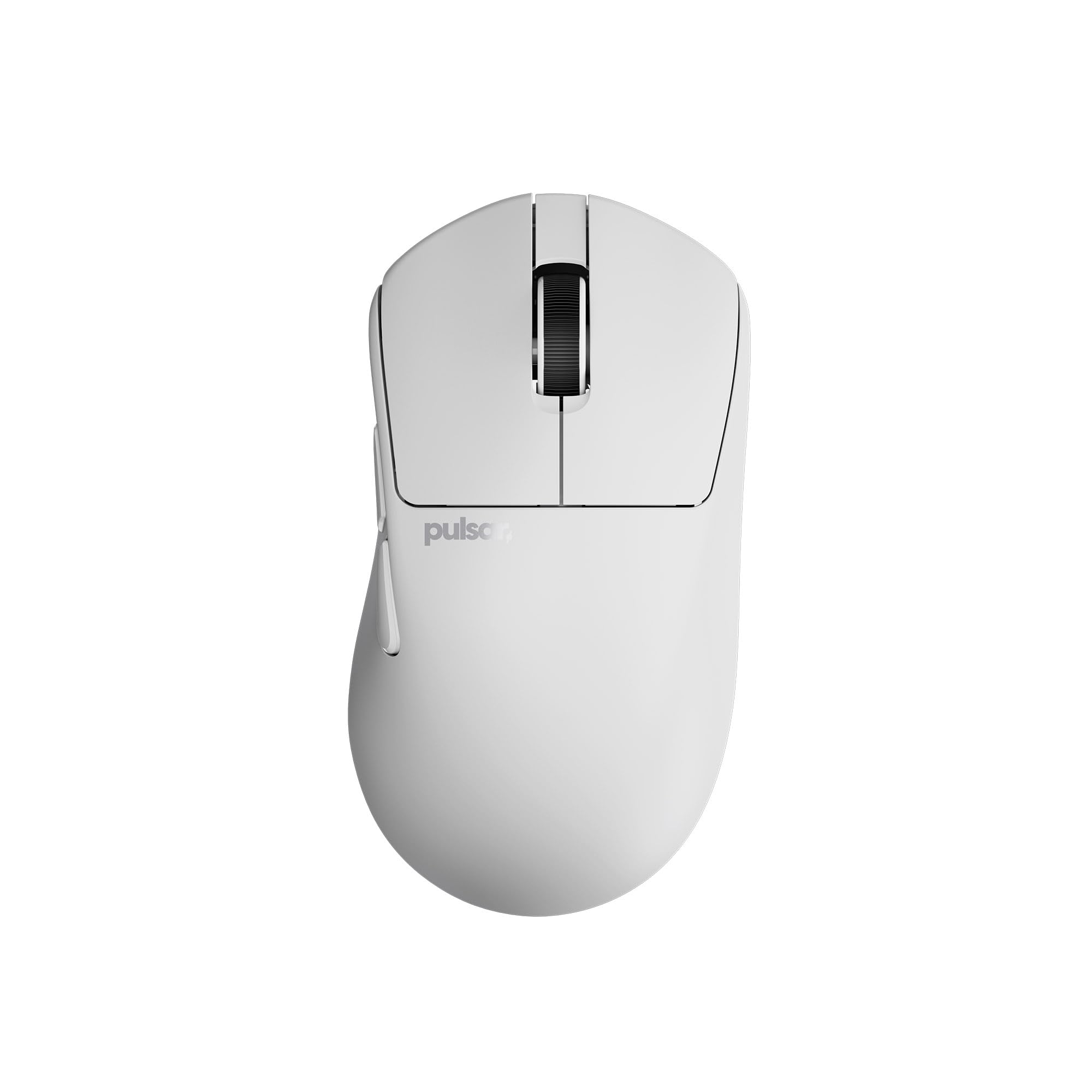 Pulsar X3 Wireless Gaming Mouse - Ultra Lightweight 50g, Hybrid Ergonomic Design, 32000 DPI Optical Sensor, 750 IPS Speed, 8K Polling Compatible (Mini Size, White) - Perfect for FPS, MOBA & Esports Gaming