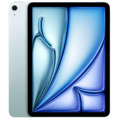 Apple iPad Air 6th Gen 11-inch with M2 Chip, 128GB WiFi (Blue) - MUWD3LL/A | MUWD3CL/A - Perfect for Work, Study & Entertainment