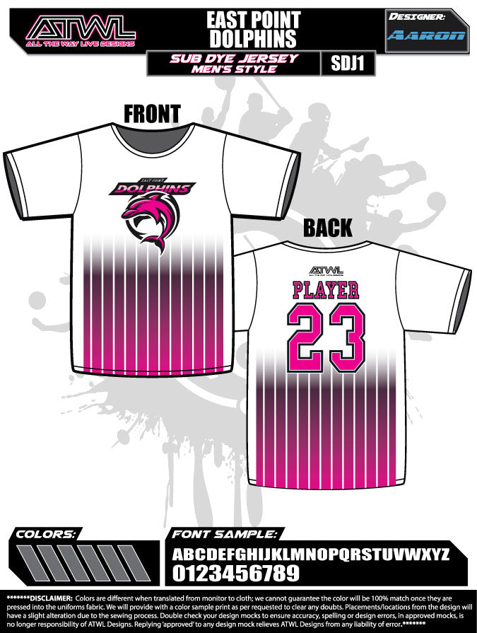 East Point Men's & Youth Basketball Jerseys - Breathable Mesh Sports Jersey for Training & Games - Custom Team Uniforms for Basketball, Soccer & Casual Wear