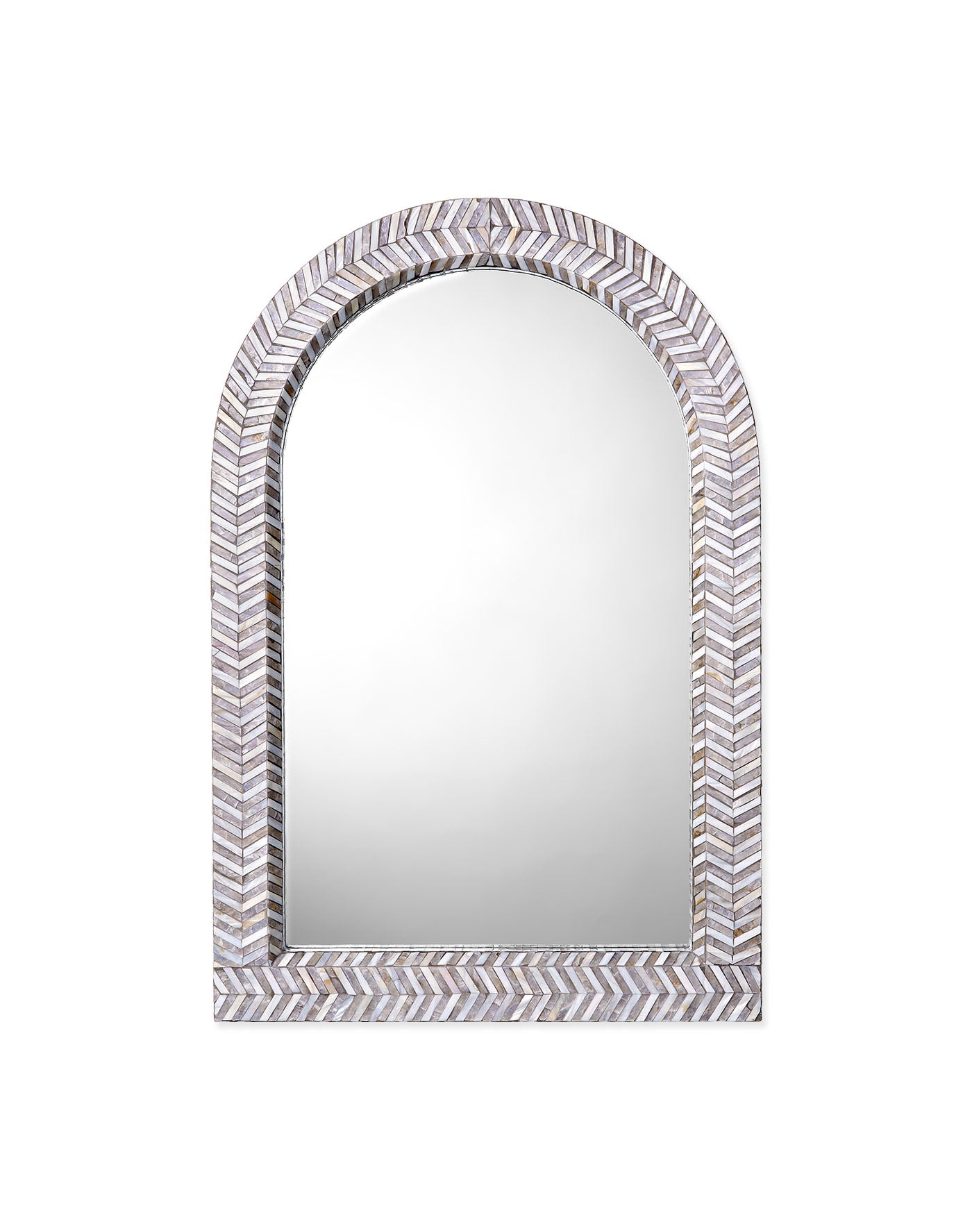 Beverly Arch Mirror - Elegant Full-Length Wall Mirror with Metal Frame for Home Decor, Bedroom, Living Room, and Entryway