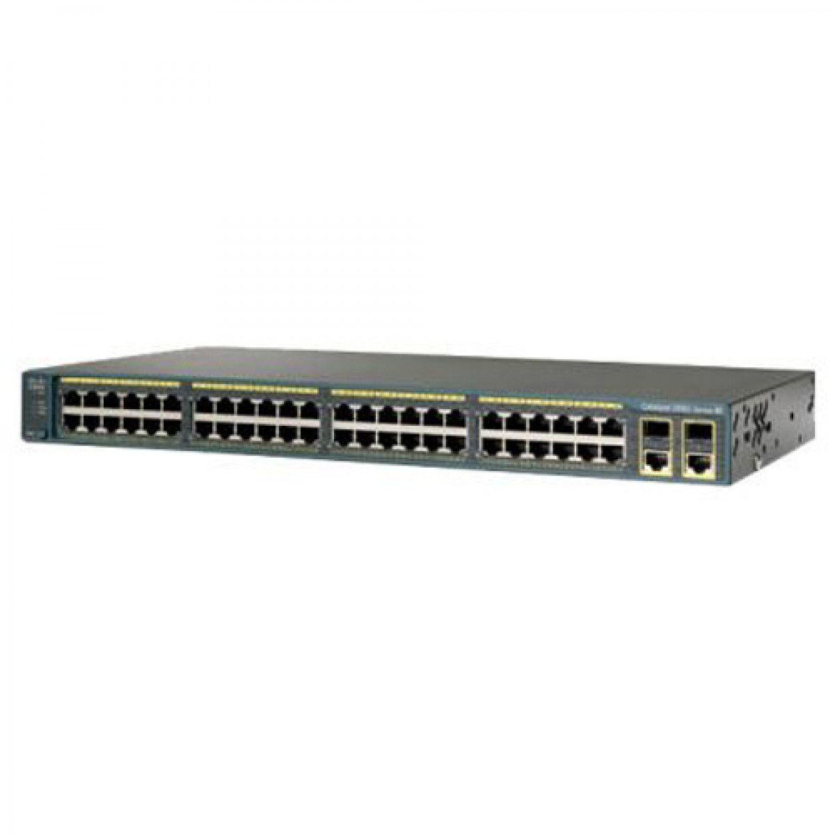 Cisco WS-C2960S-48TS-S 48-Port Gigabit Ethernet Switch | 10/100/1000 Mbps | Renewed | Ideal for Small Business Networks, Office IT Infrastructure & Home Server Setup