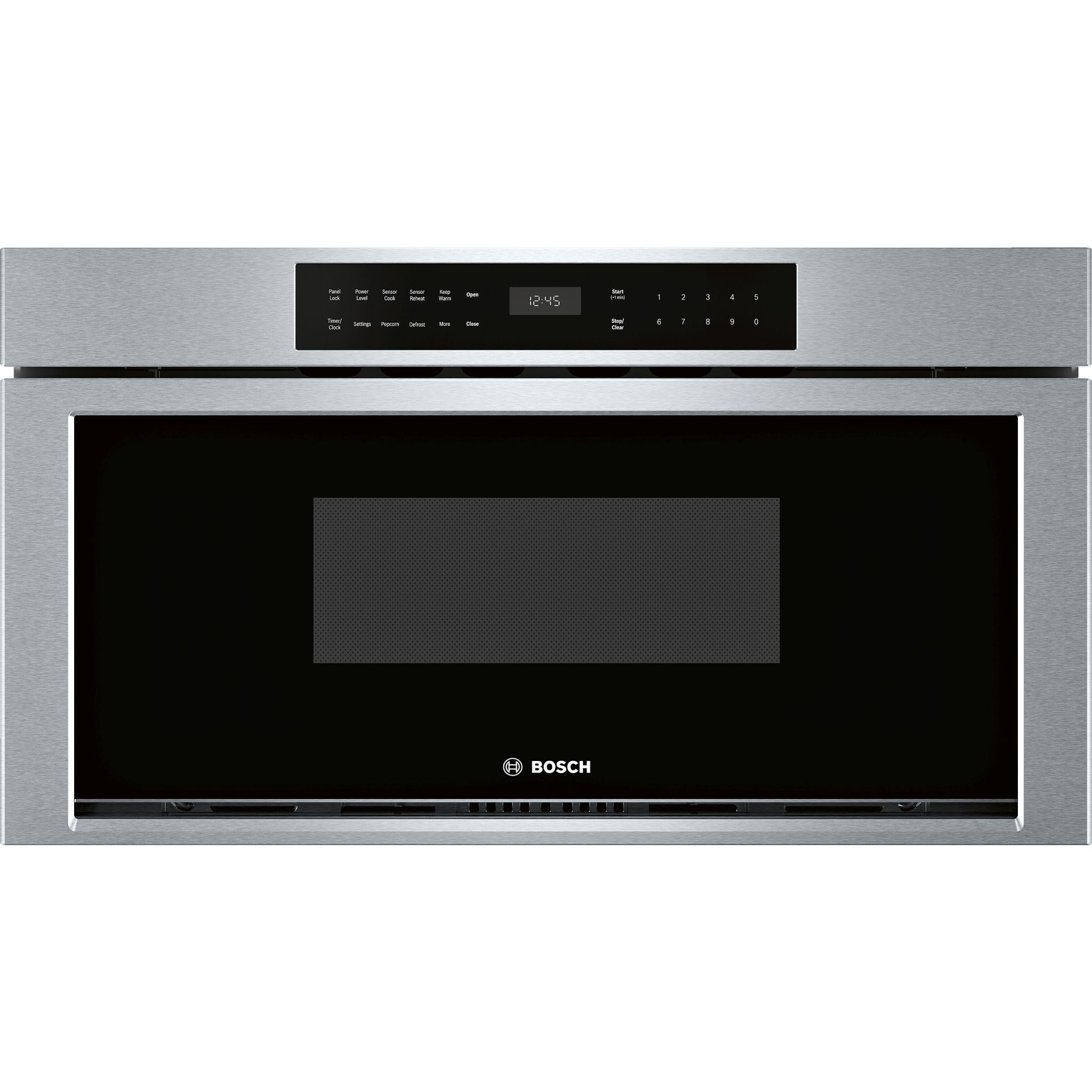 Bosch HMD8053UC Stainless Steel Built-In Microwave Oven - Perfect for Modern Kitchens & Small Spaces