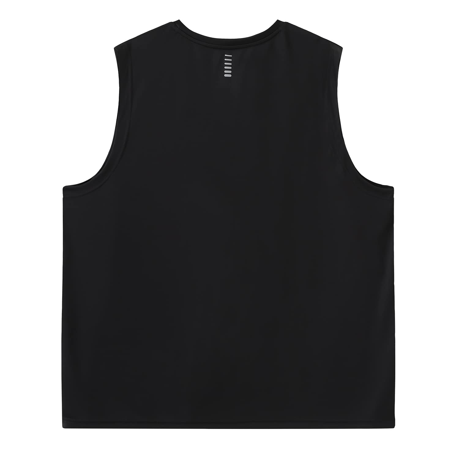 HOdo Big and Tall Men's Moisture Wicking Tank Top Undershirt - 3XL to 6XL - Comfortable Athletic Wear for Gym, Running & Summer Outdoor Activities