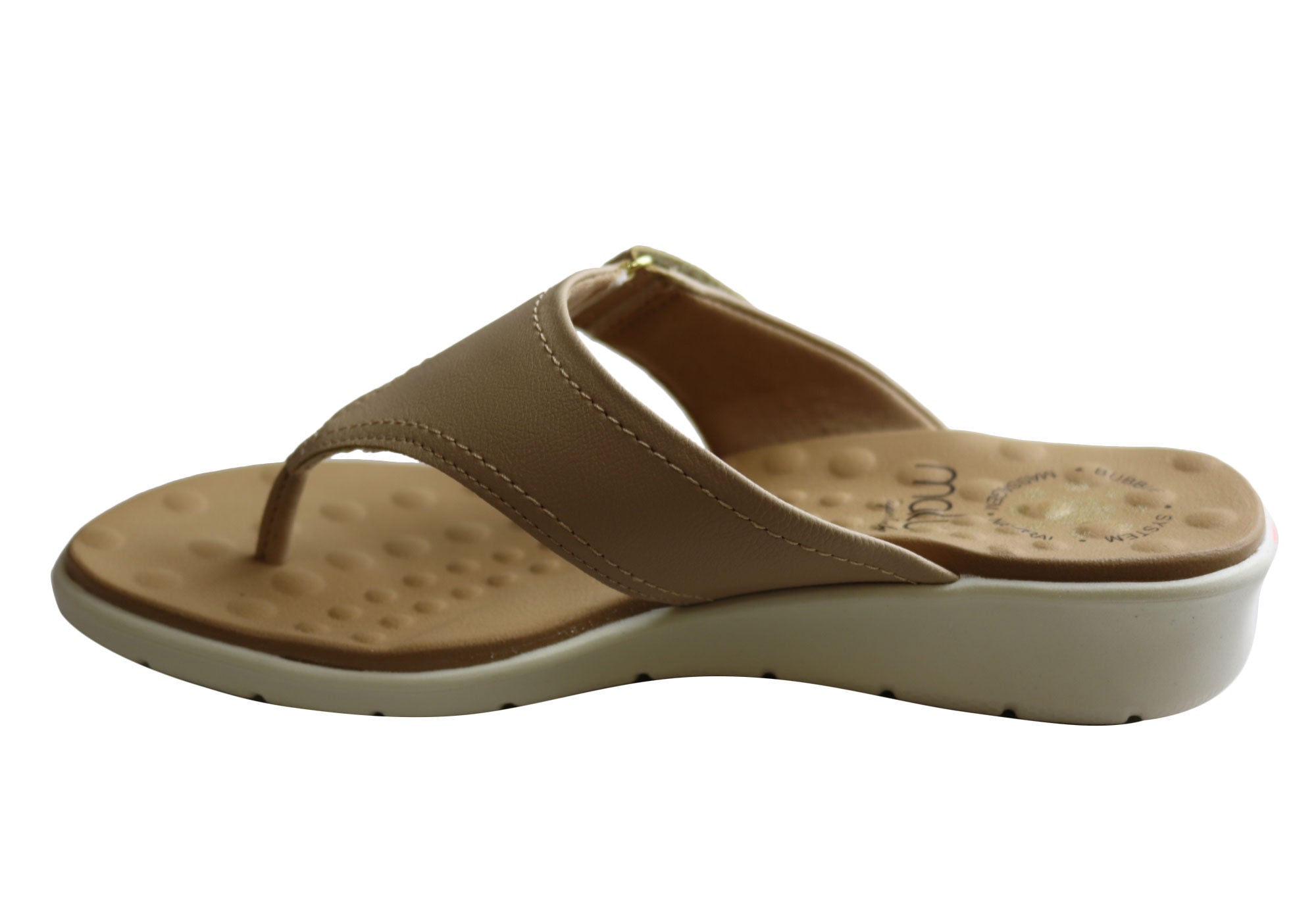 Malu Supercomfort Bronwyn Women's Comfort Thongs Sandals - Made in Brazil - Perfect for Beach, Pool & Summer Casual Wear