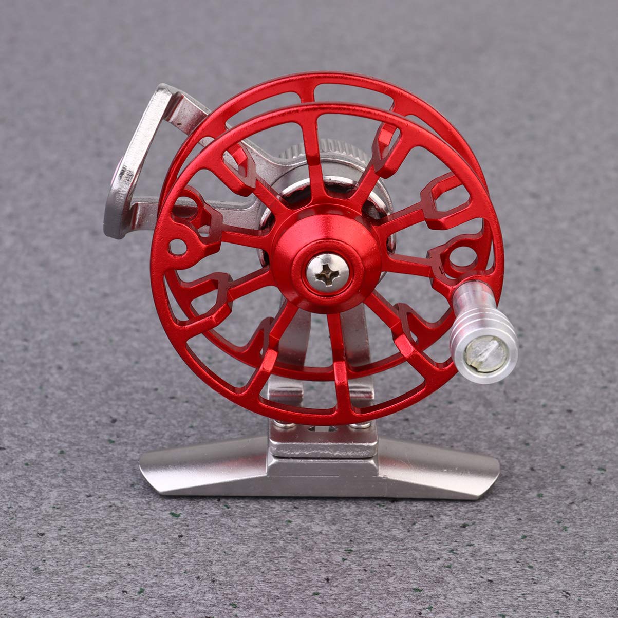 BESPORTBLE 1 Piece Metal Fly Fishing Reel - High Performance Fishing Gear & Spinning Wheel for Trout, Salmon, Bass - Perfect for Freshwater & Saltwater Fishing, Streams & Lakes