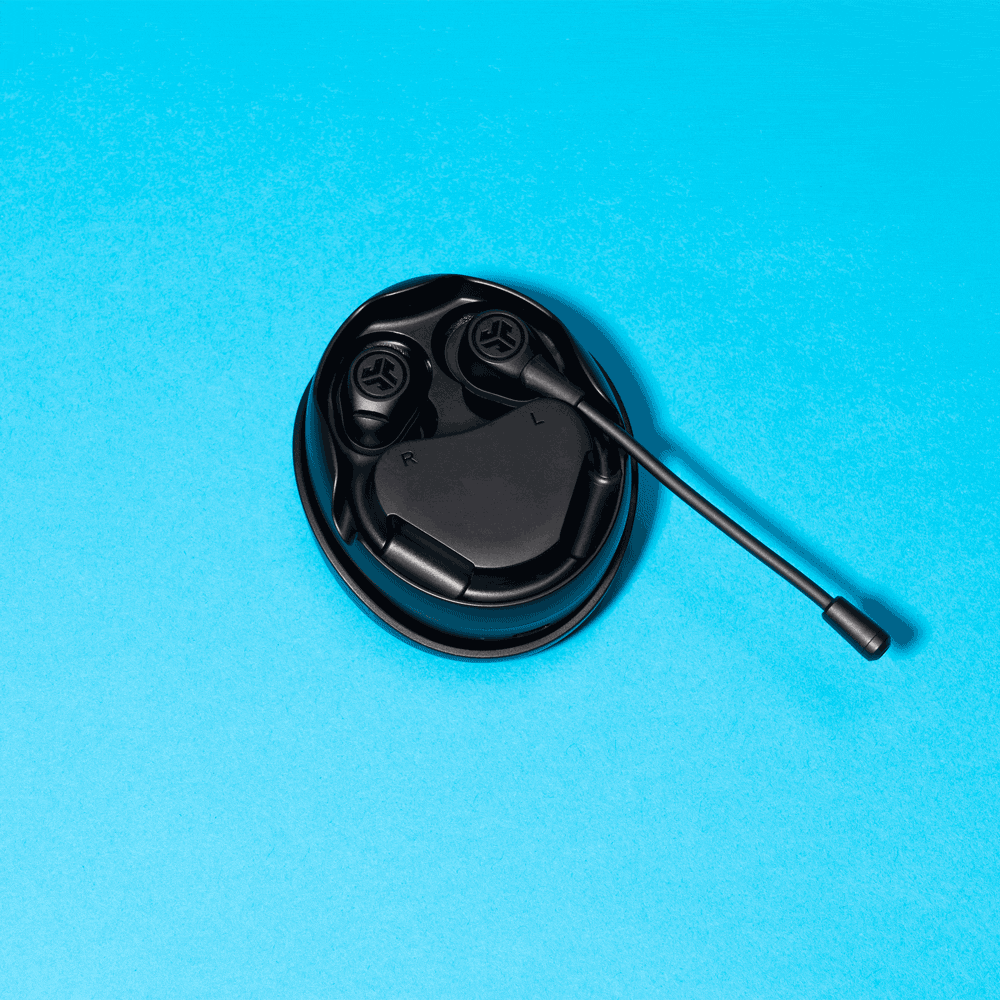 Wireless Earbuds with Noise Cancellation, Bluetooth 5.0 In-Ear Headphones, Black - Perfect for Workouts, Commuting & Office Use