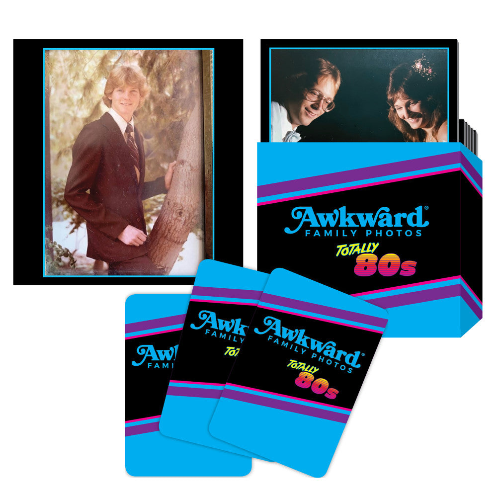 All Things Equal: Totally 80s Awkward Family Photos Ultimate Party Game - Fun Family Game Night & 80s Themed Party Entertainment
