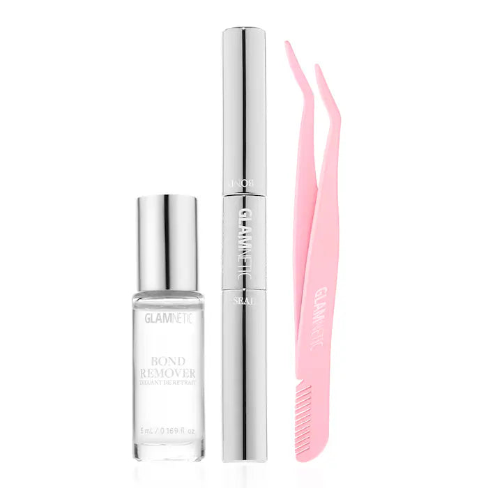 Glamnetic Magnetic Eyelash Extension Kit - Reusable Falsies with Liner for Effortless Beauty | Perfect for Parties, Weddings & Everyday Glam