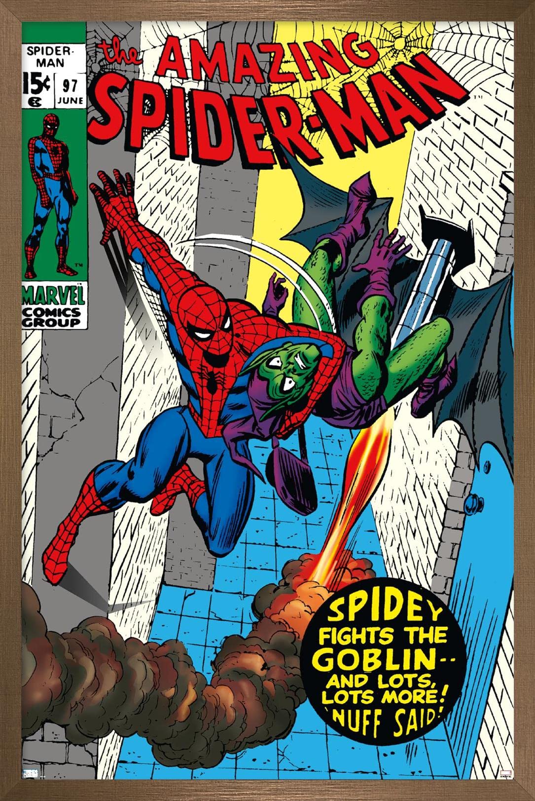 Marvel Comics Green Goblin - The Amazing Spider-Man #97 Wall Poster 34