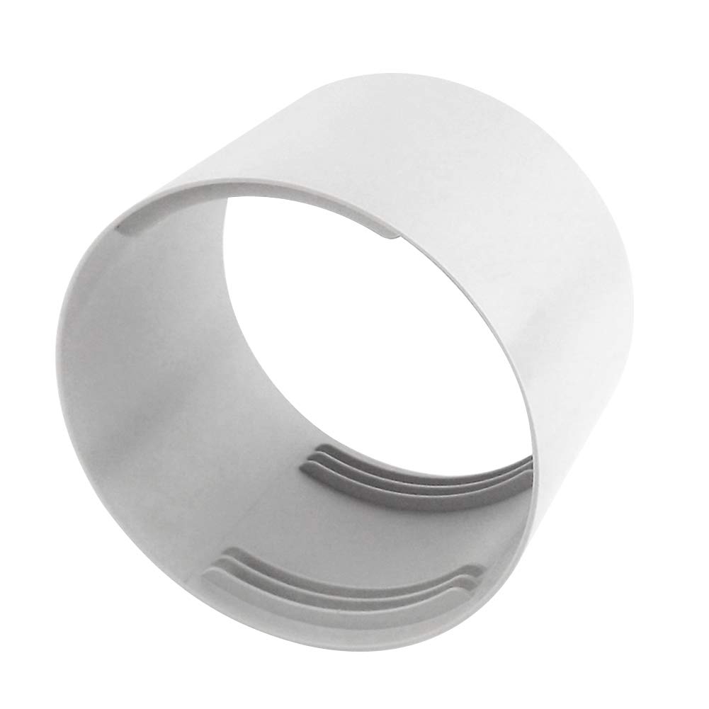13/15cm Exhaust Hose Connector Coupler Adapter - Universal Fit for Portable Air Conditioner, White - Perfect for Home, Office, and RV Cooling Systems